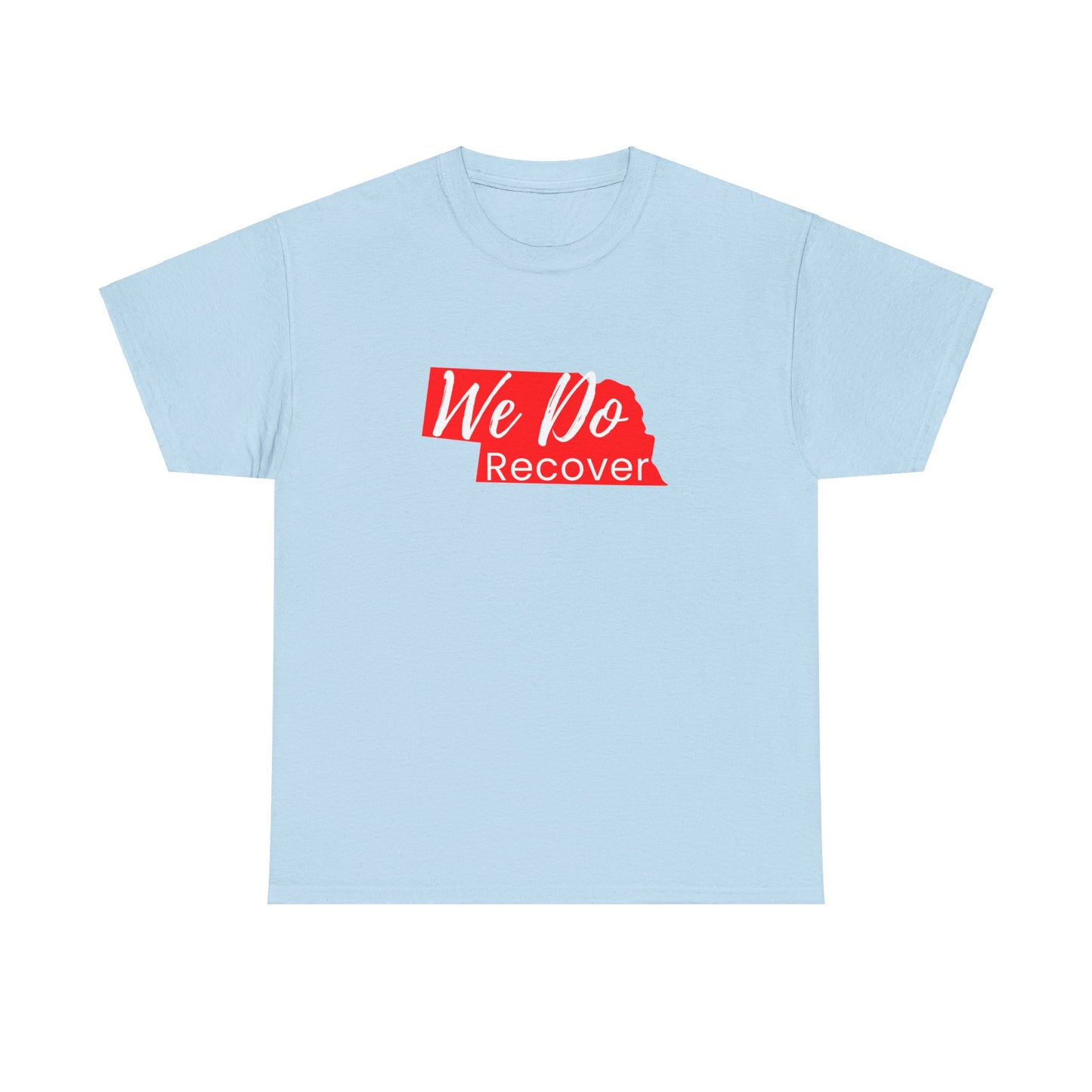 We Do Recover (Nebraska) Unisex Heavy Cotton Tee