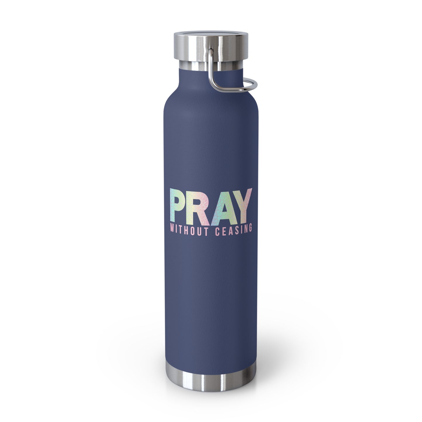 PRAY Copper Vacuum Insulated Bottle, 22oz