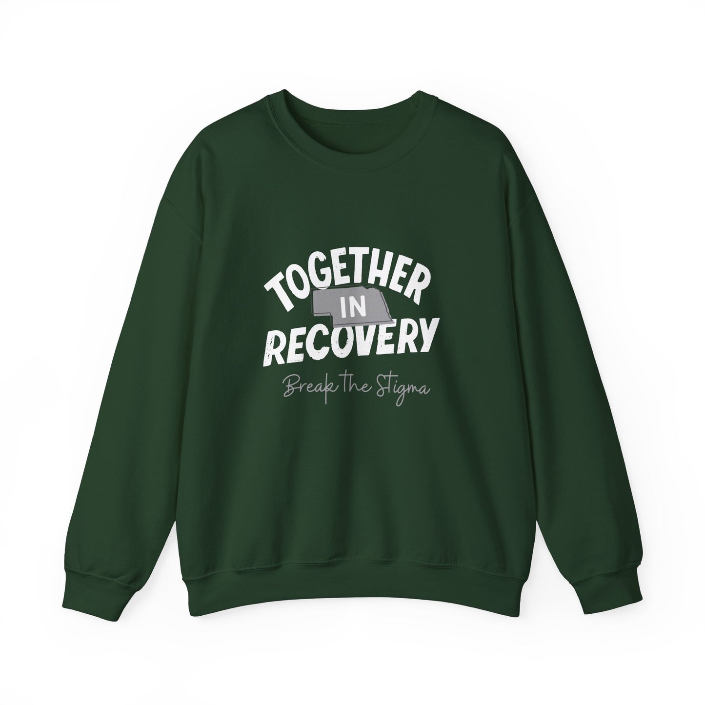 Together in Recovery (Nebraska) Unisex Heavy Blend™ Crewneck Sweatshirt