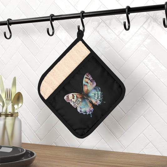 Inhale Grace Pot Holder with Pocket