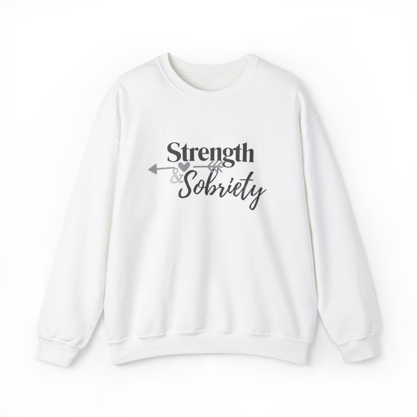 Strength & Sobriety Unisex Heavy Blend™ Crewneck Sweatshirt