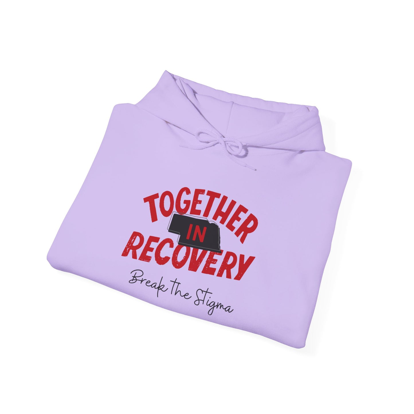 Together in Recovery (Nebraska) Unisex Heavy Blend™ Hooded Sweatshirt