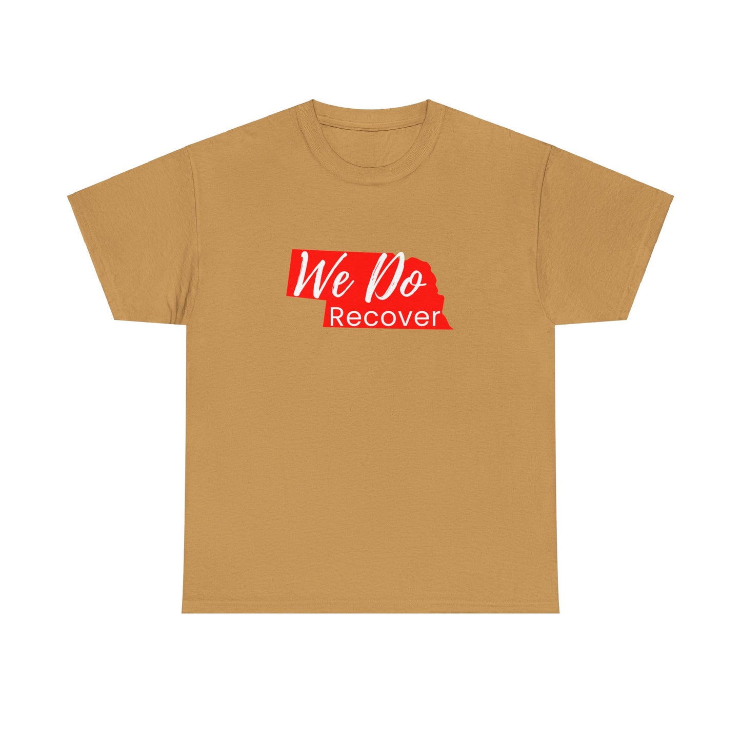 We Do Recover (Nebraska) Unisex Heavy Cotton Tee