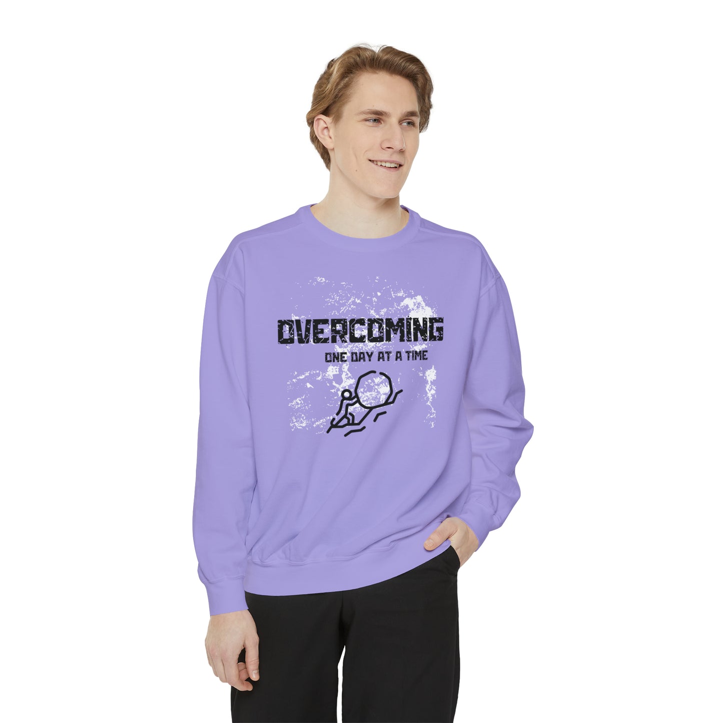 Overcoming Unisex Garment-Dyed Sweatshirt