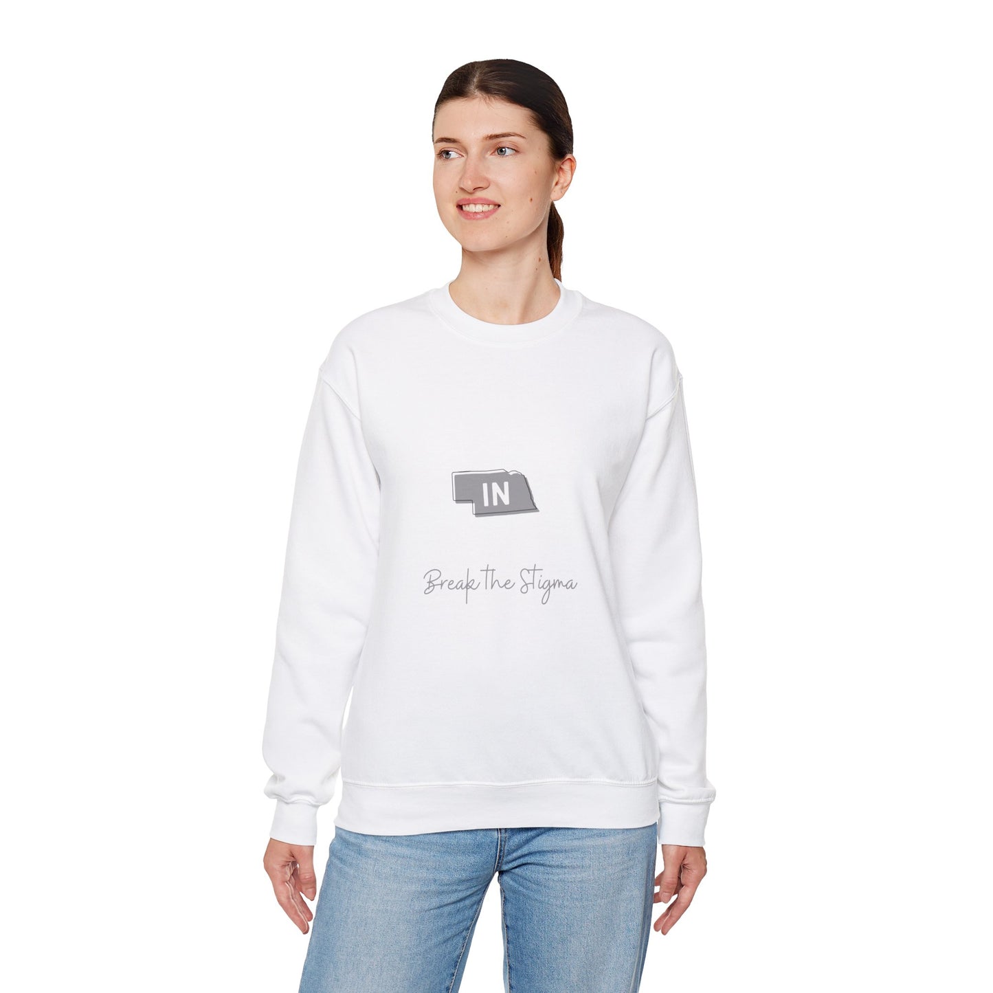 Together in Recovery (Nebraska) Unisex Heavy Blend™ Crewneck Sweatshirt