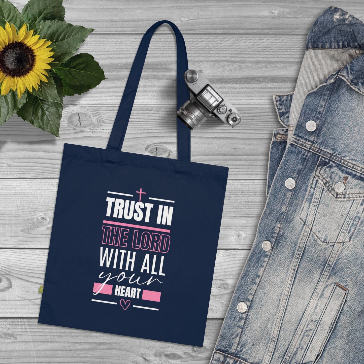 Faith & Trust Organic Cotton Tote Bag