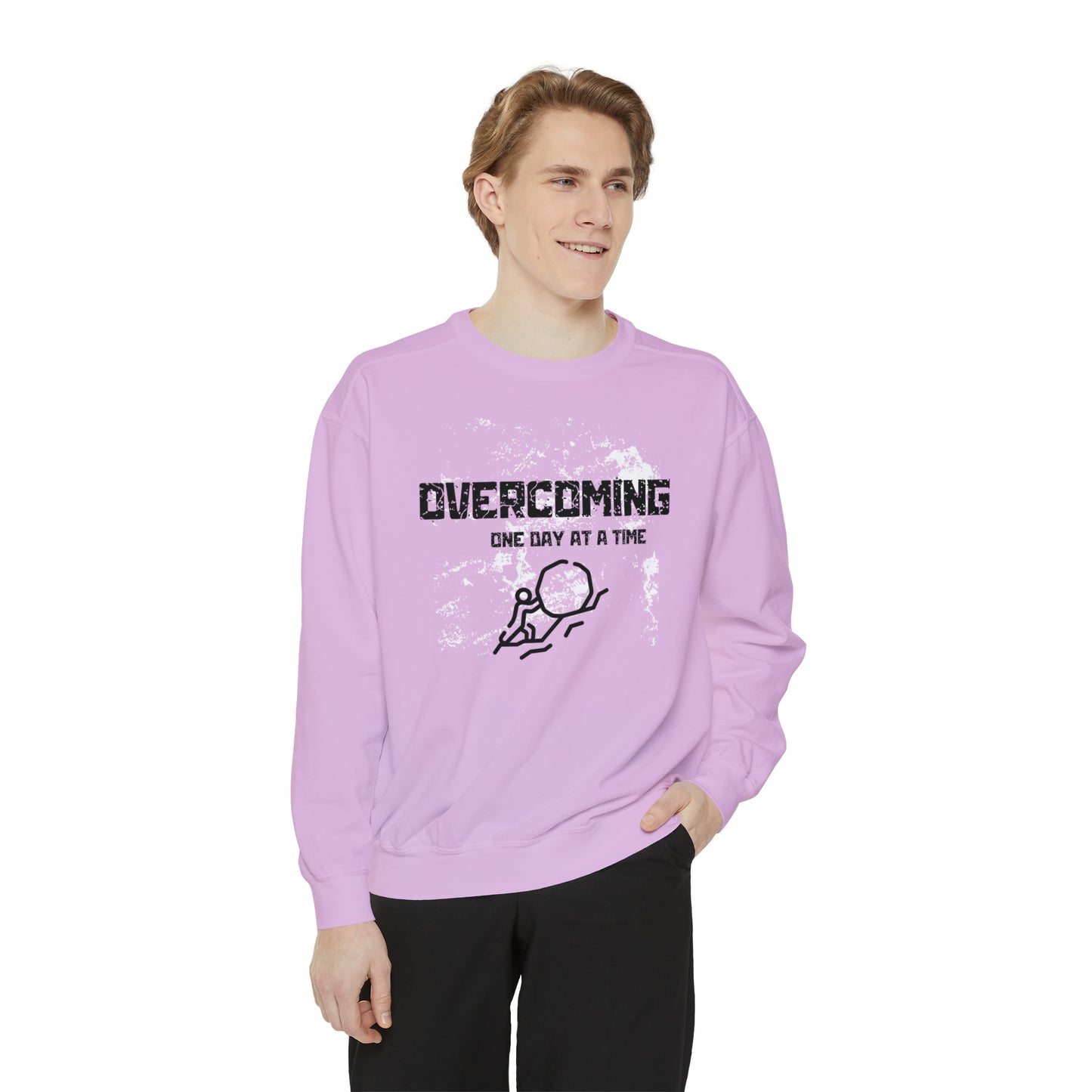 Overcoming Unisex Garment-Dyed Sweatshirt