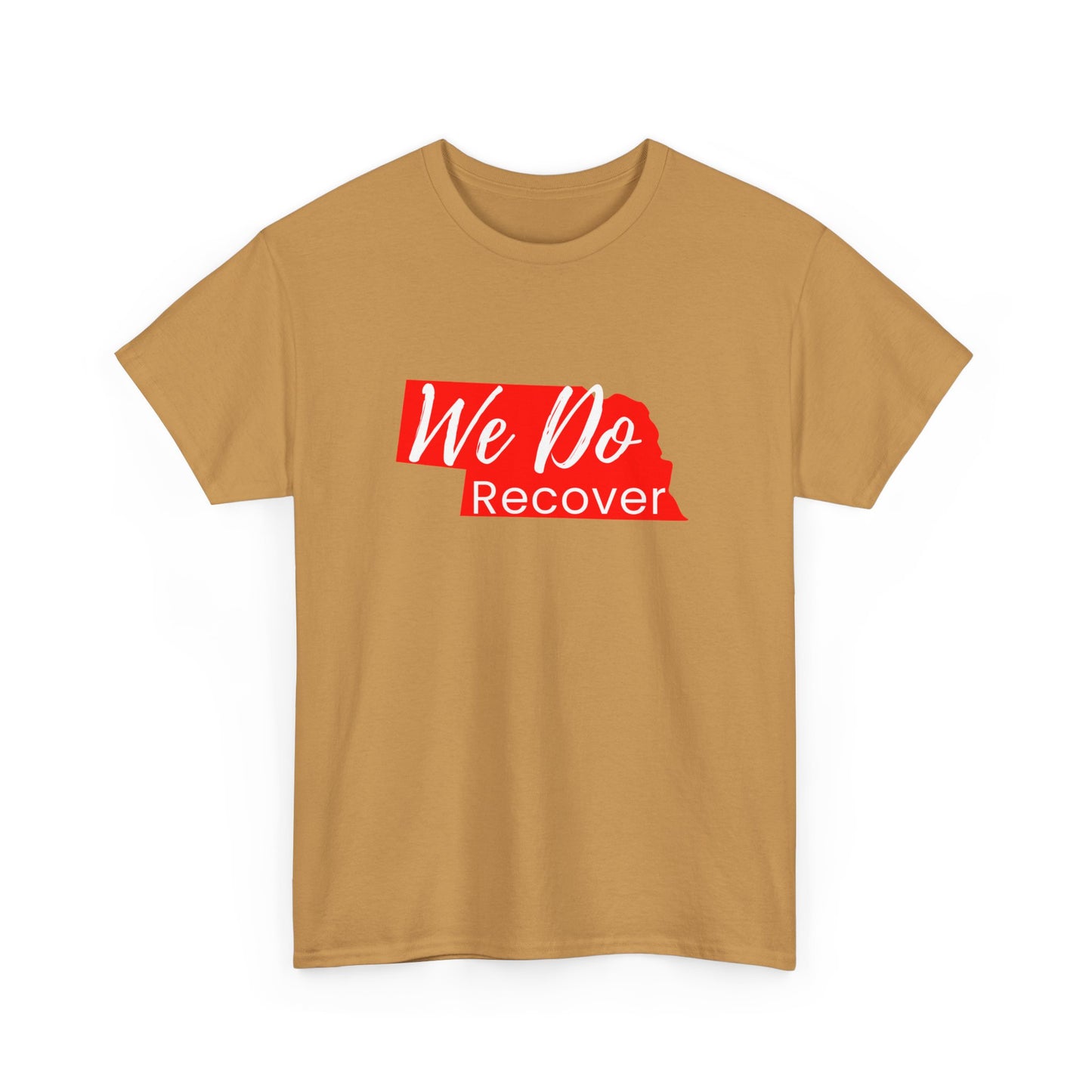 We Do Recover (Nebraska) Unisex Heavy Cotton Tee