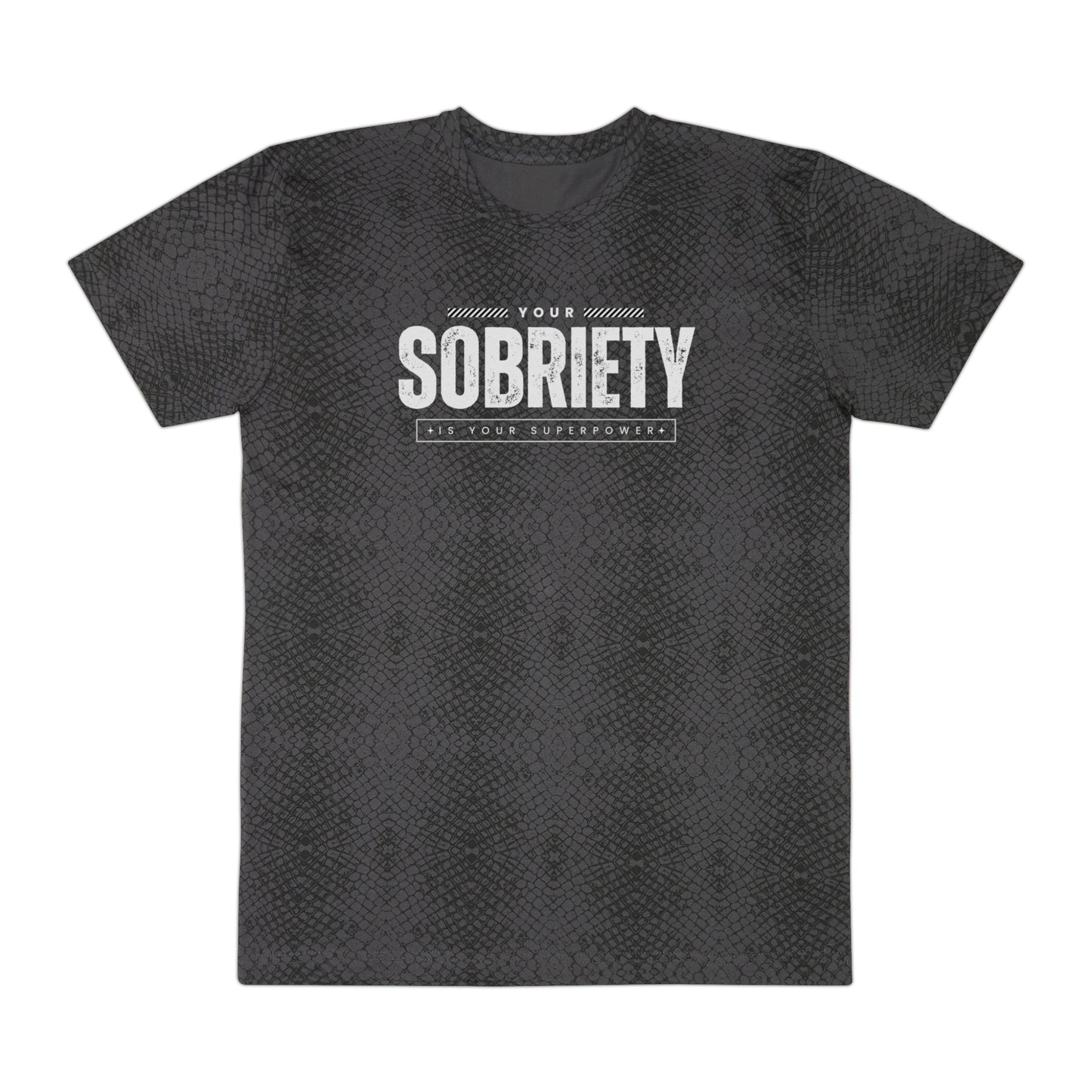 Sobriety Superpower Jersey Tee