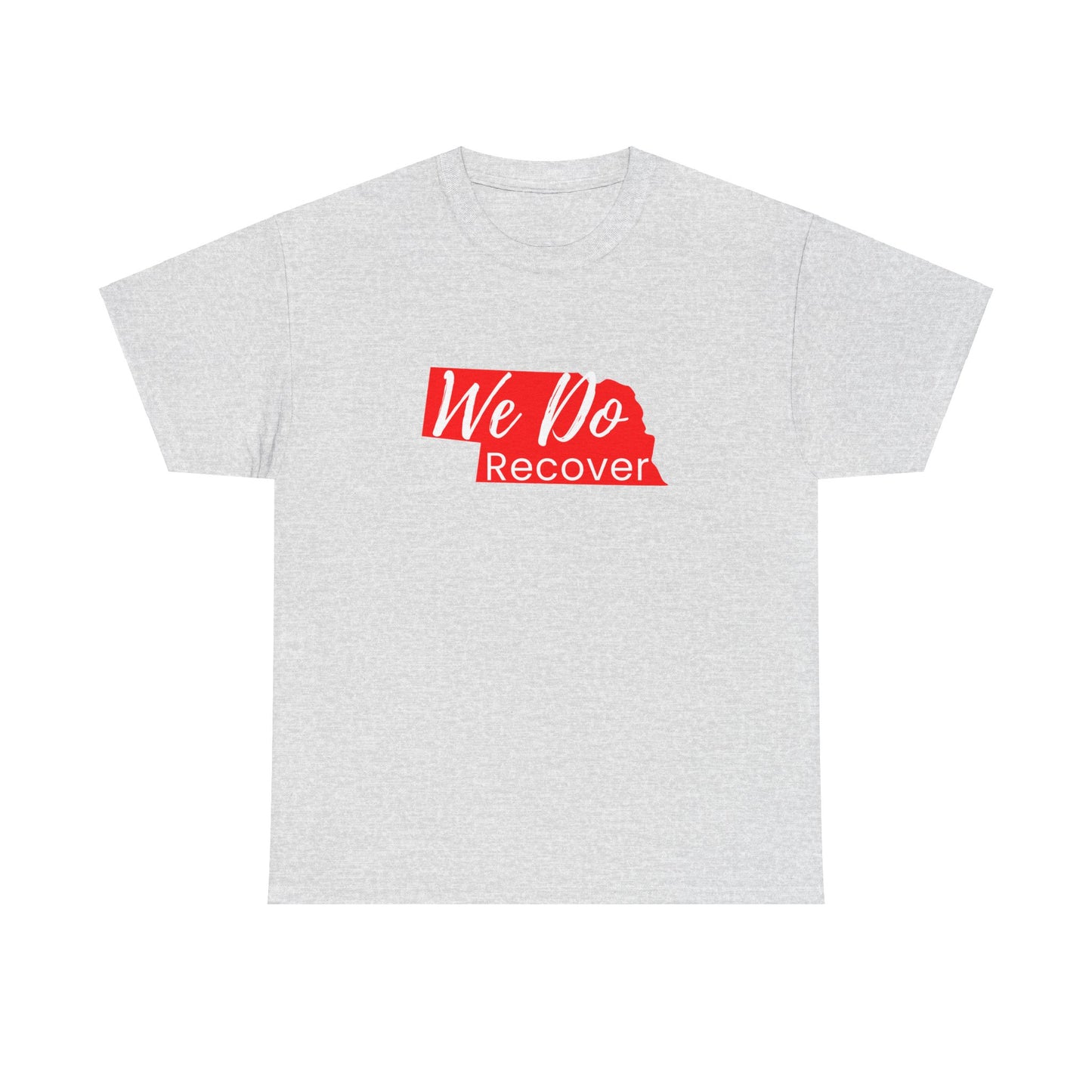 We Do Recover (Nebraska) Unisex Heavy Cotton Tee