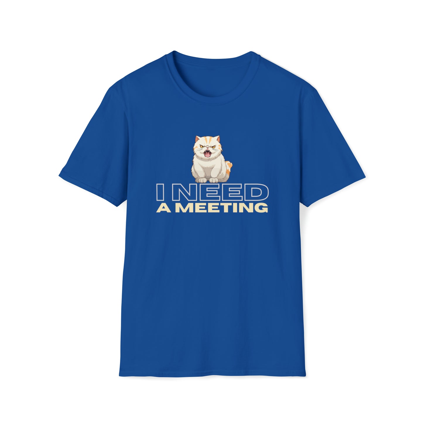 I Need a Meeting Unisex Softstyle T-Shirt