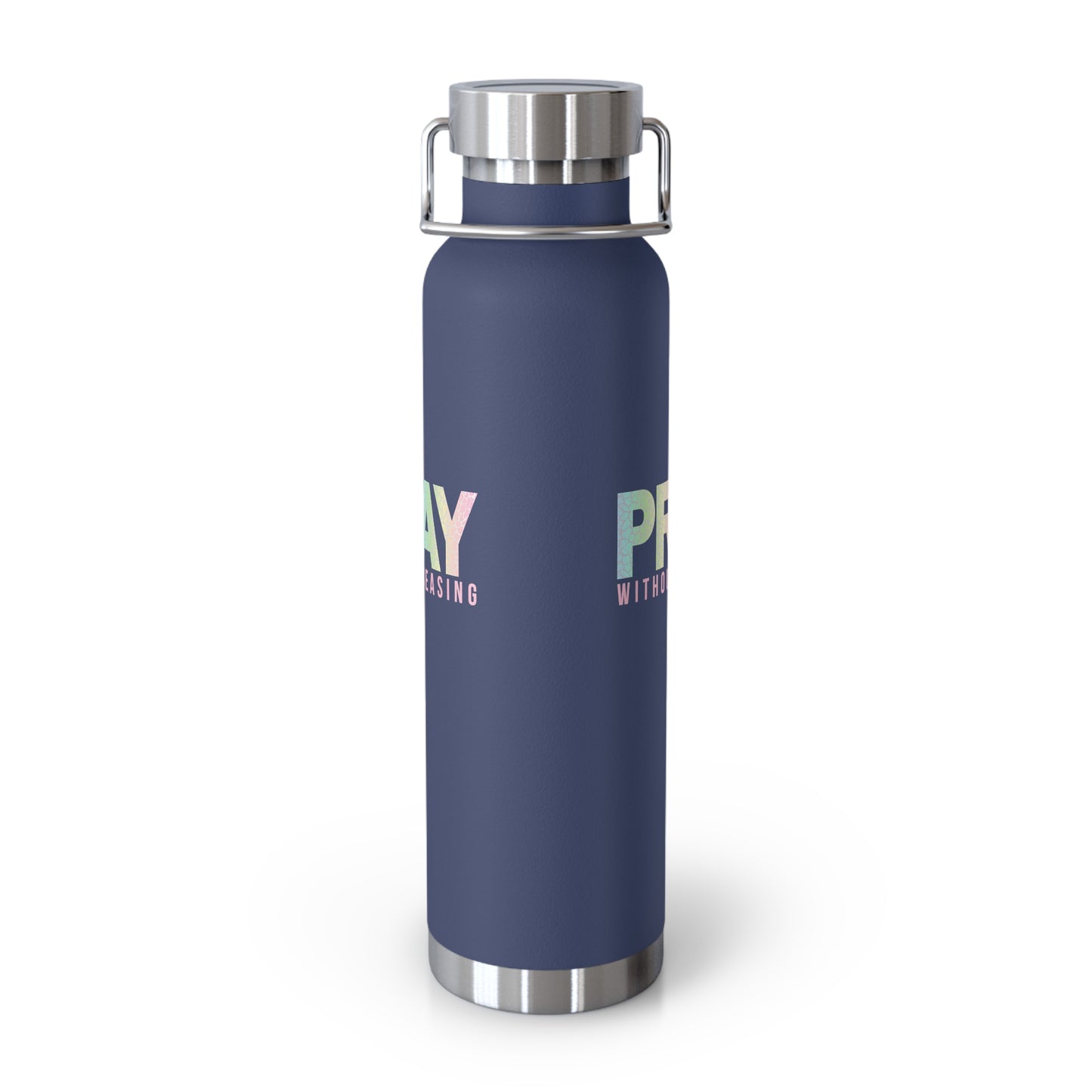 PRAY Copper Vacuum Insulated Bottle, 22oz