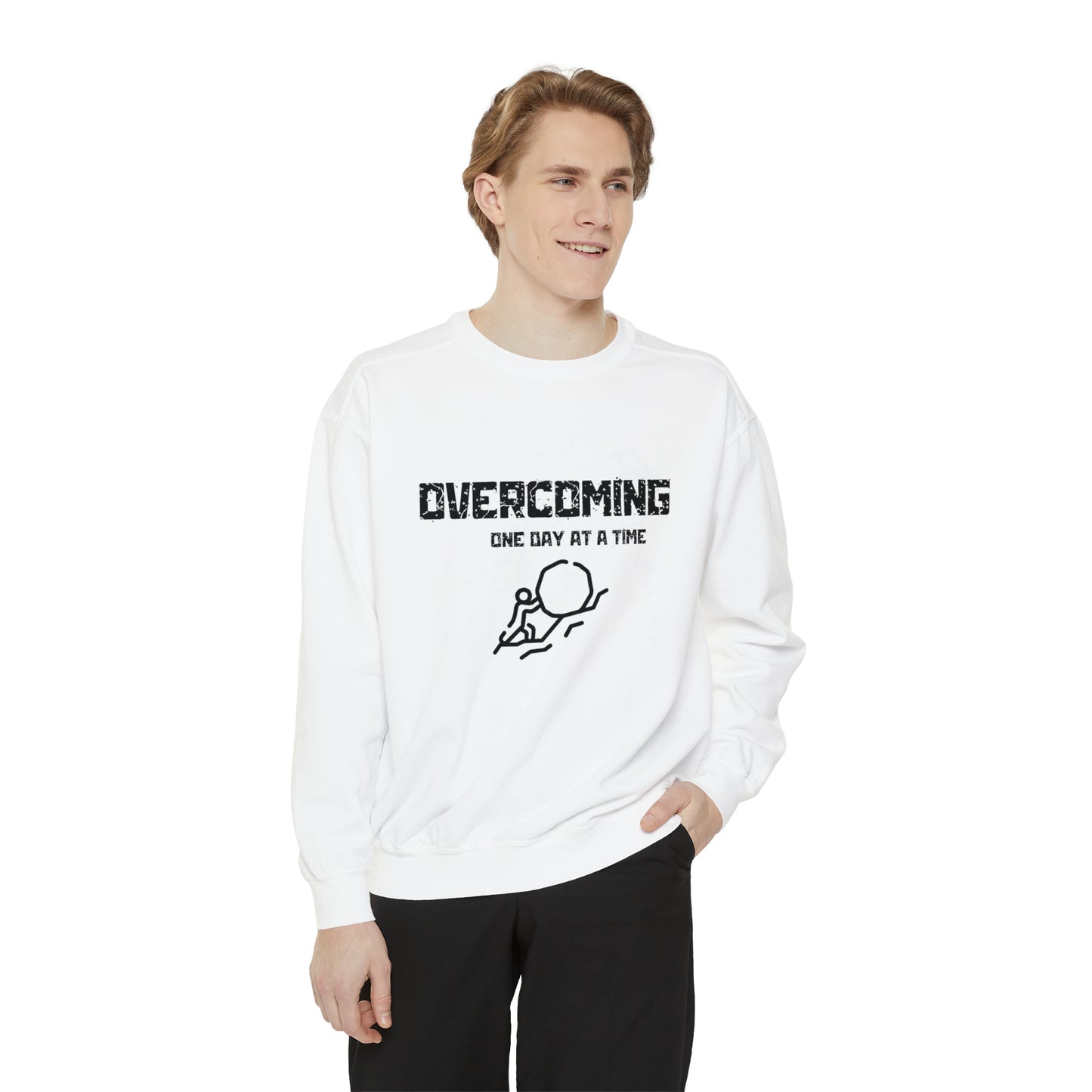 Overcoming Unisex Garment-Dyed Sweatshirt