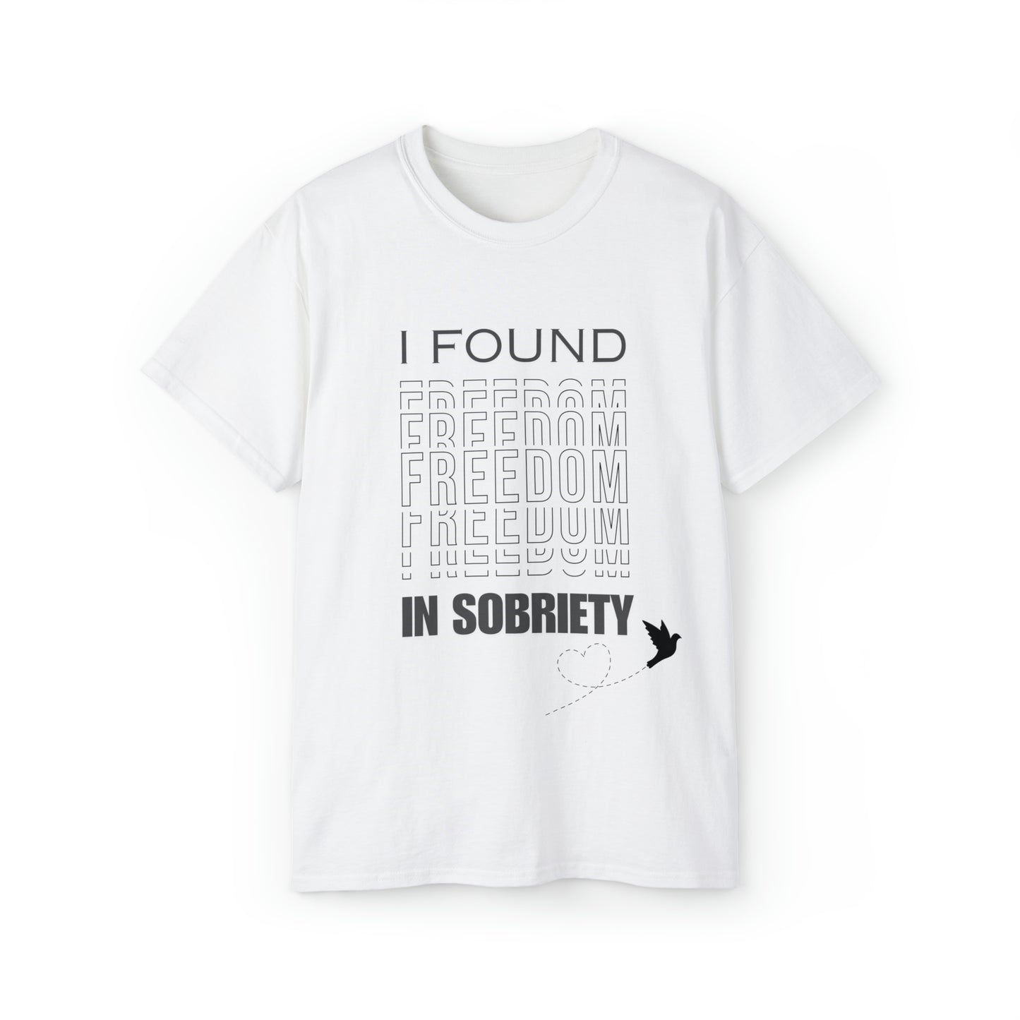 Freedom in Sobriety Unisex Ultra Cotton Tee