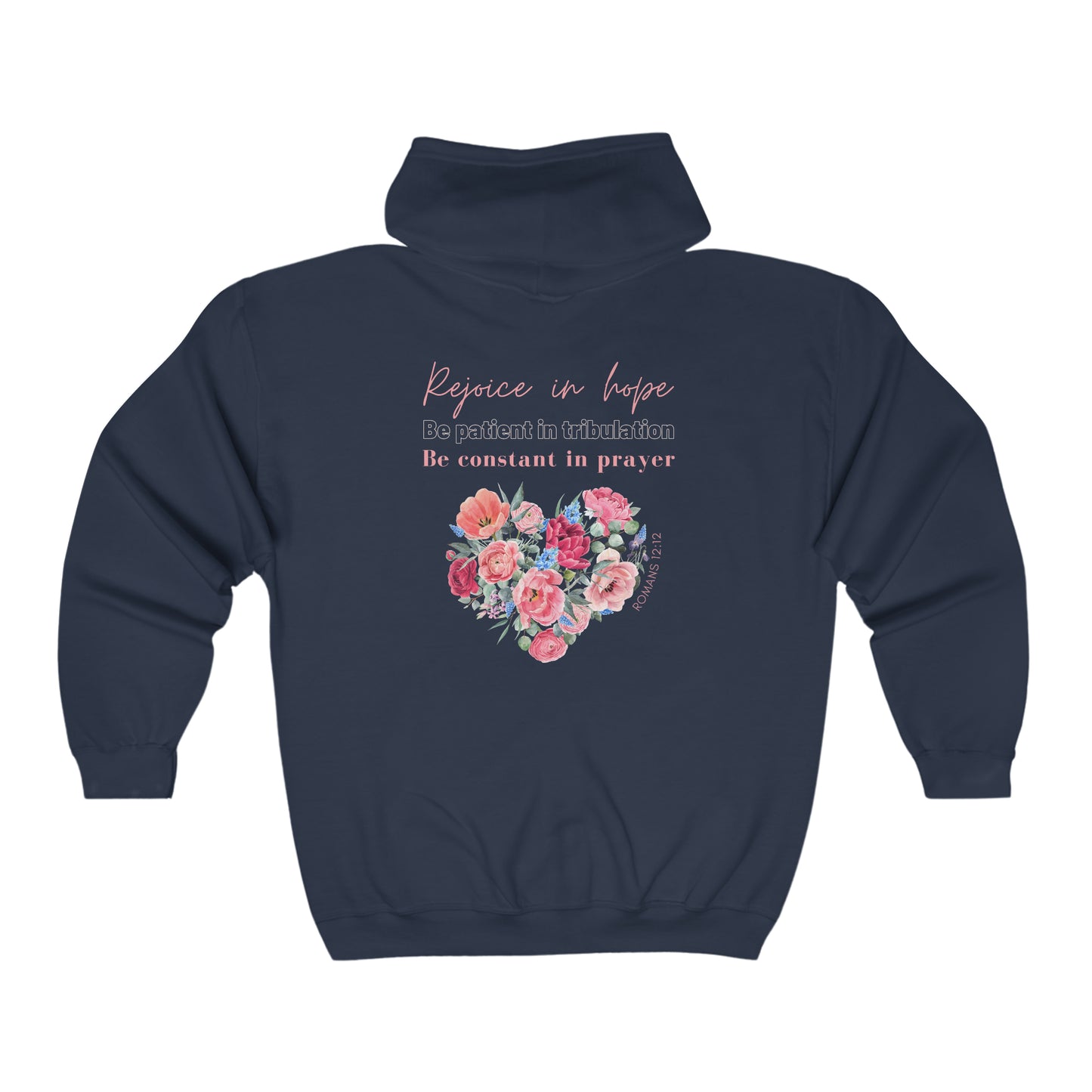 Rejoice In Hope Unisex Heavy Blend™ Full Zip Hooded Sweatshirt