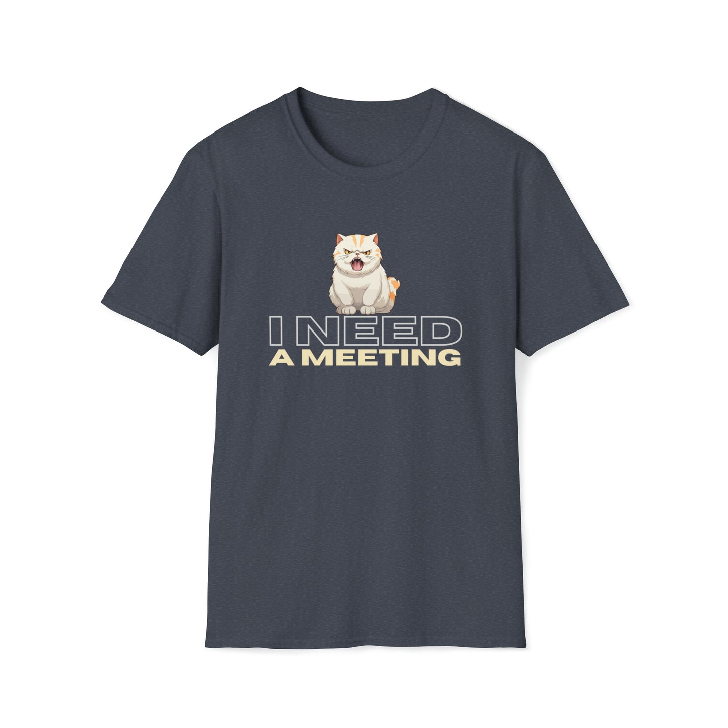 I Need a Meeting Unisex Softstyle T-Shirt