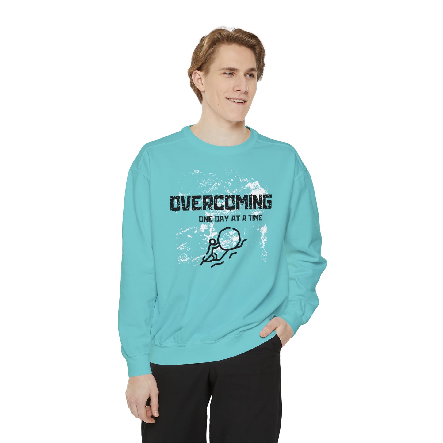 Overcoming Unisex Garment-Dyed Sweatshirt