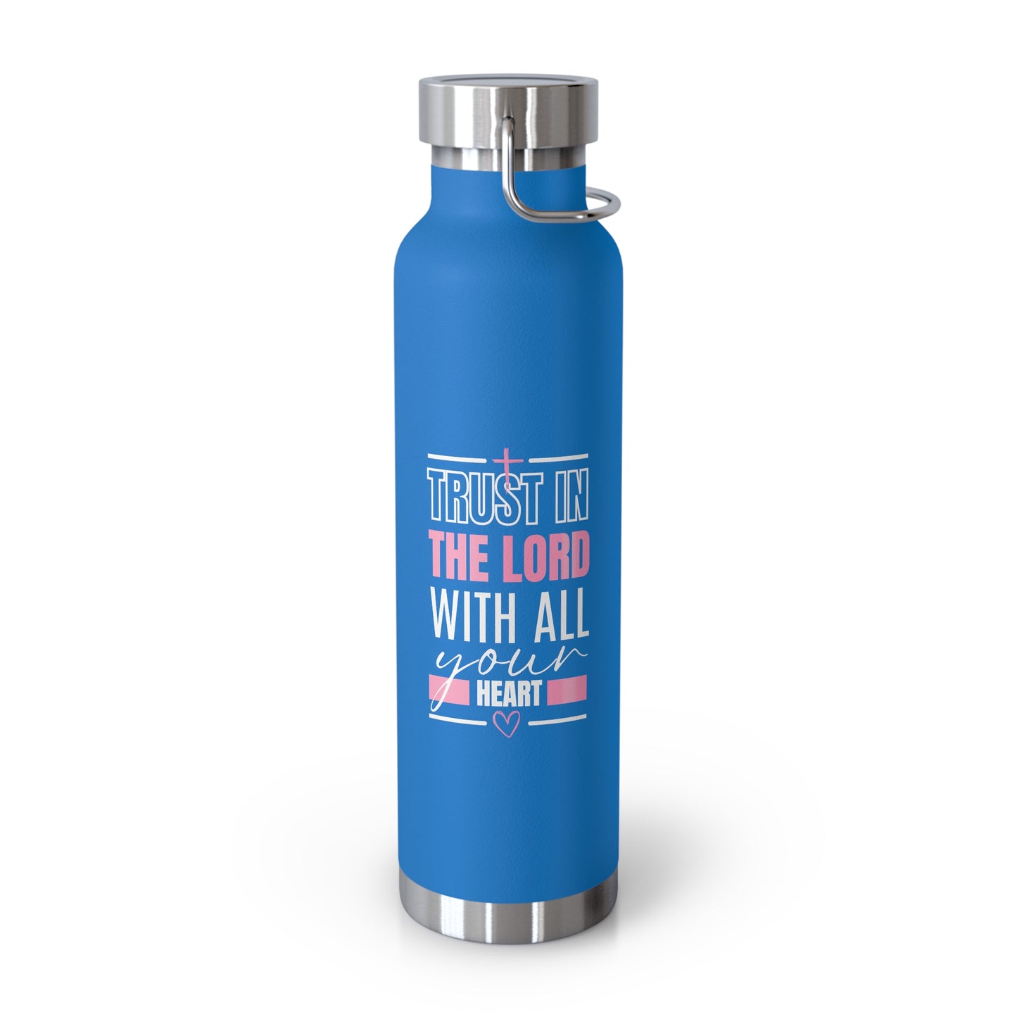 Trust in the Lord Copper Vacuum Insulated Bottle, 22oz