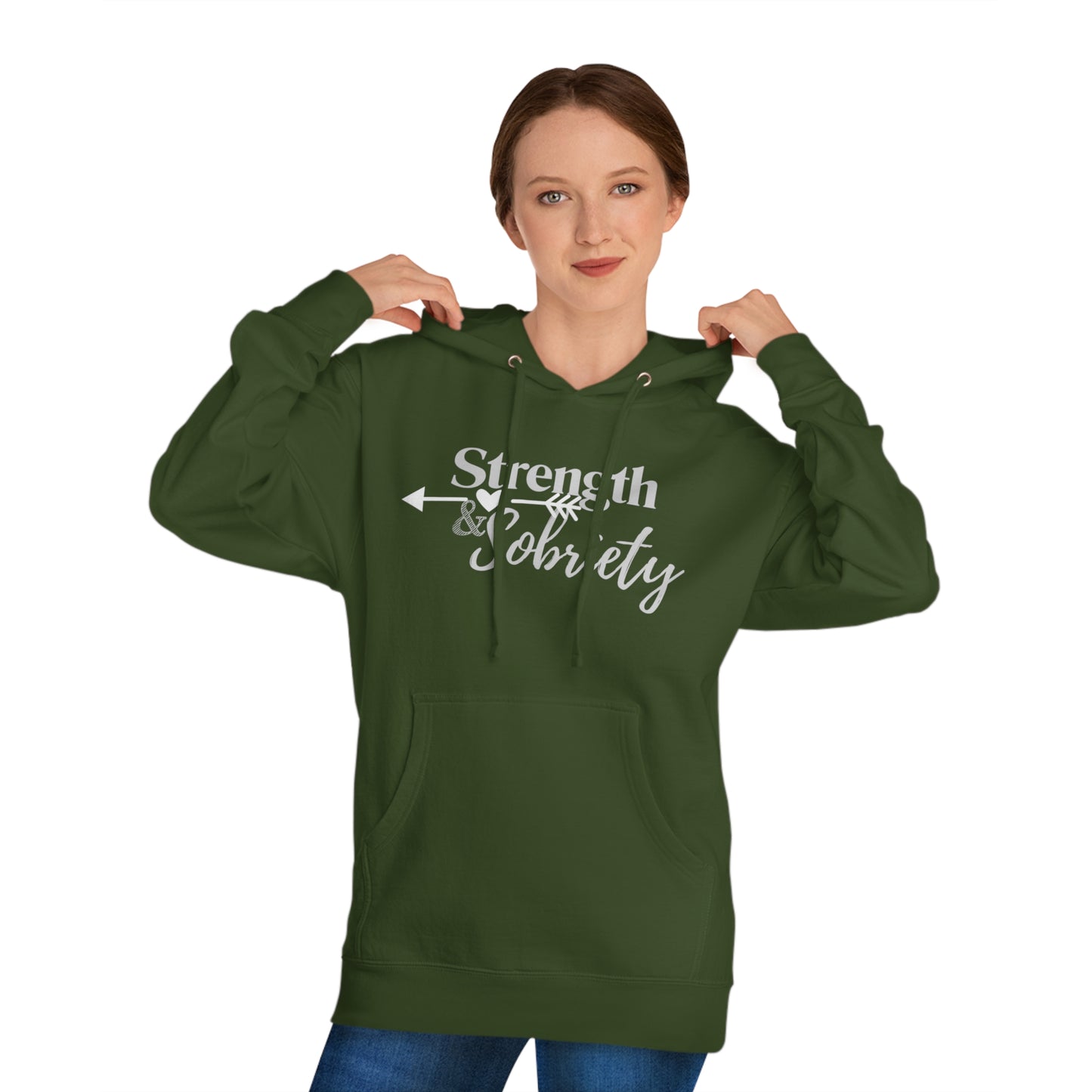 Strength & Sobriety Unisex Hooded Sweatshirt