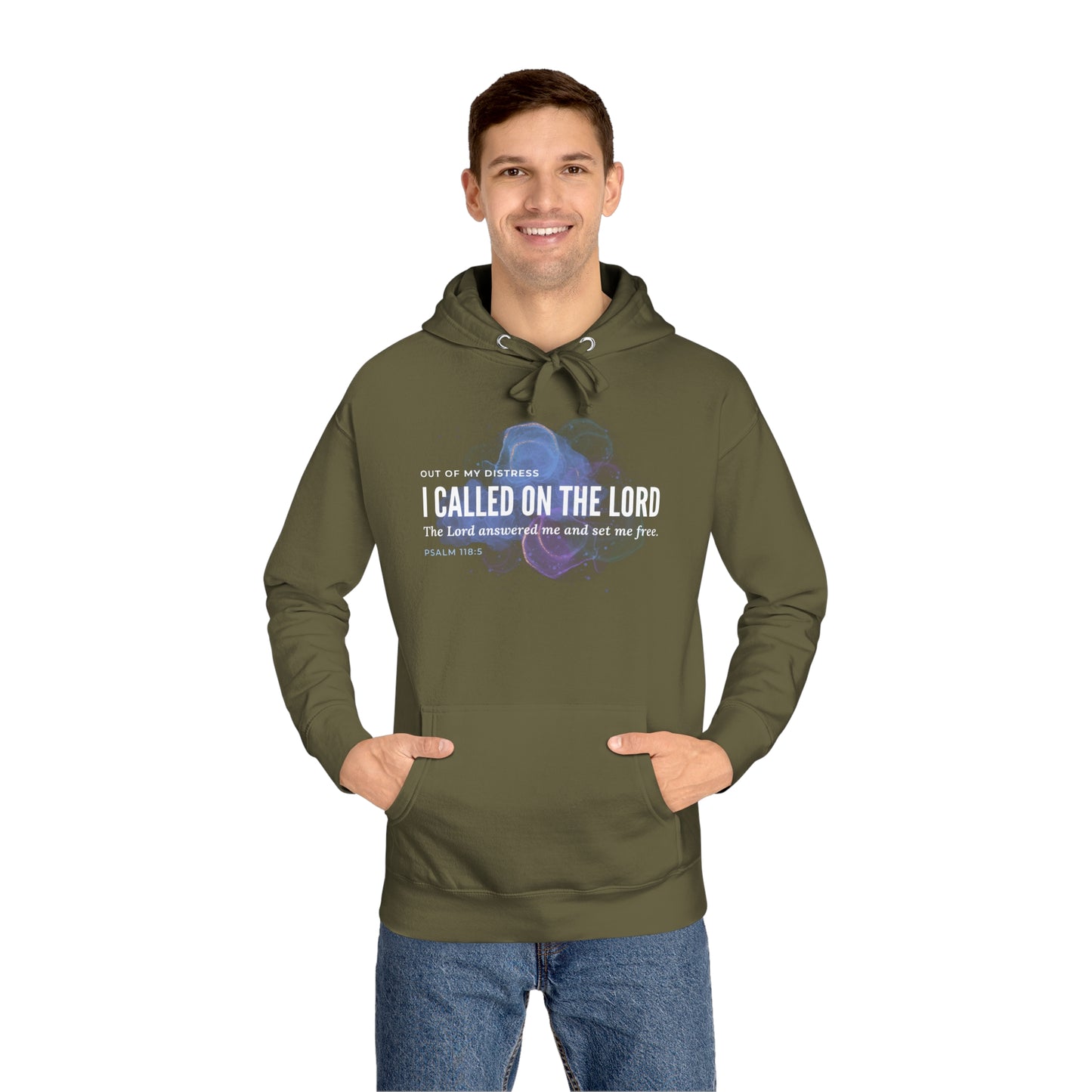 I Called On The Lord Unisex Fleece Hoodie