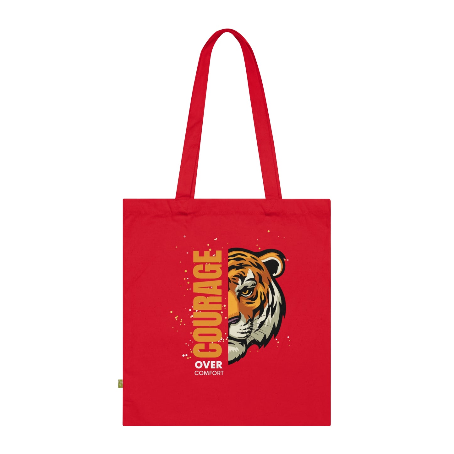 Courage Over Comfort Cotton Tote Bag