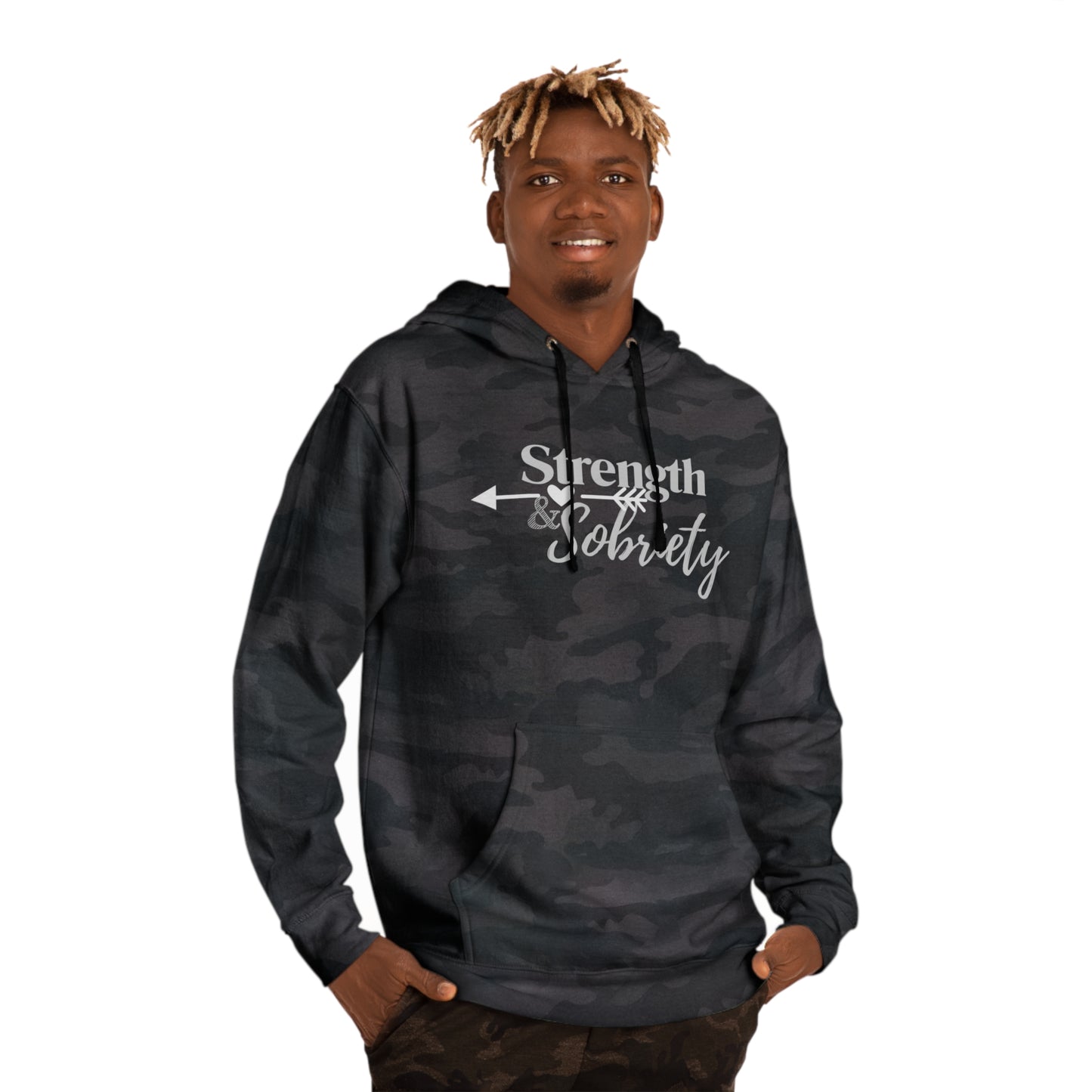 Strength & Sobriety Unisex Hooded Sweatshirt