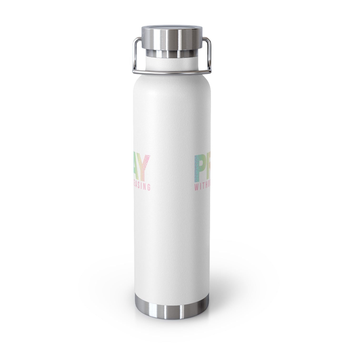 PRAY Copper Vacuum Insulated Bottle, 22oz