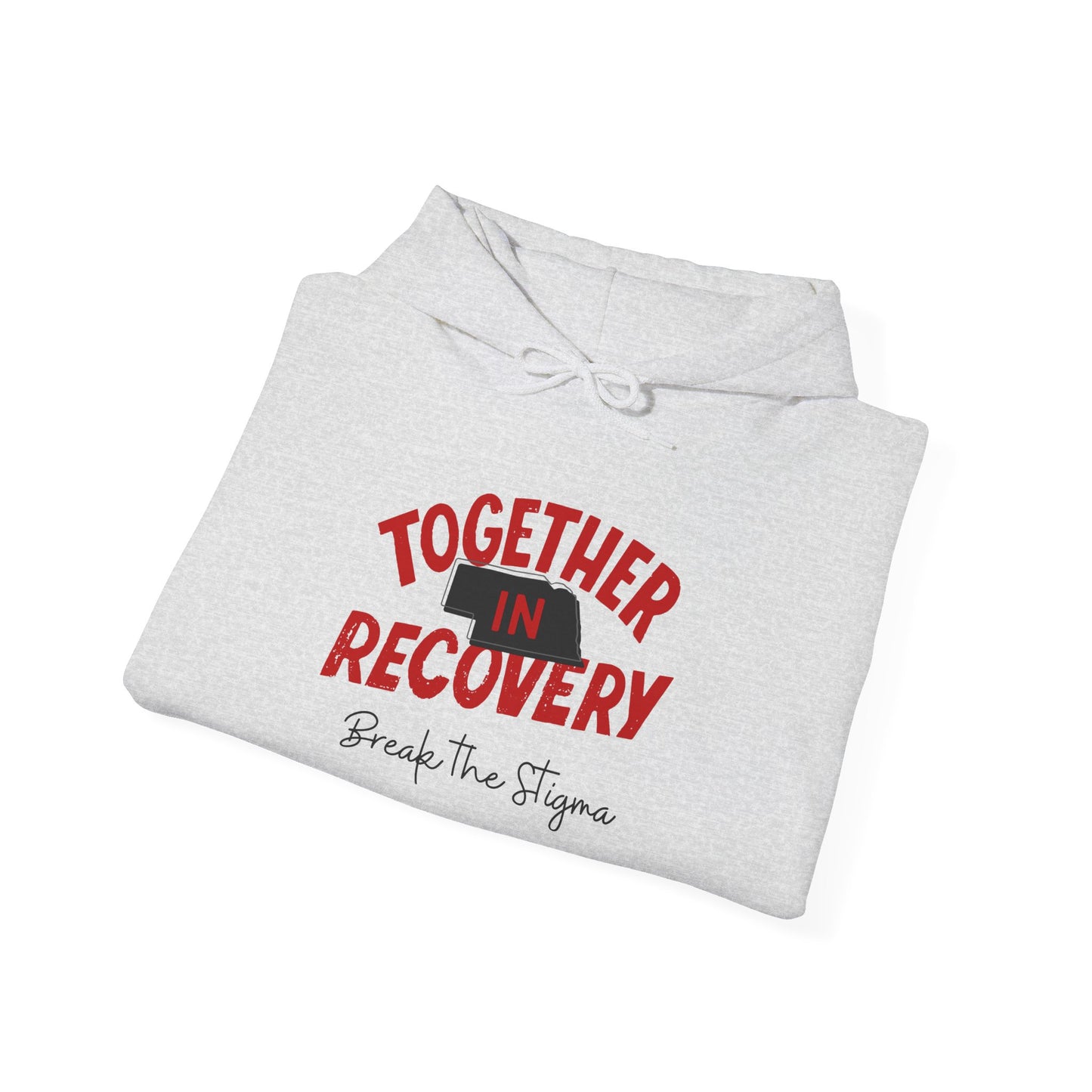 Together in Recovery (Nebraska) Unisex Heavy Blend™ Hooded Sweatshirt