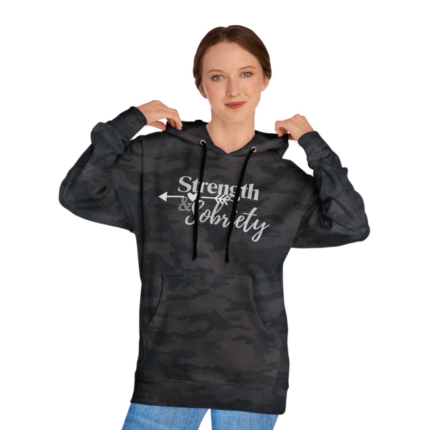 Strength & Sobriety Unisex Hooded Sweatshirt