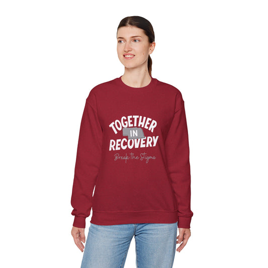 Together in Recovery (Nebraska) Unisex Heavy Blend™ Crewneck Sweatshirt