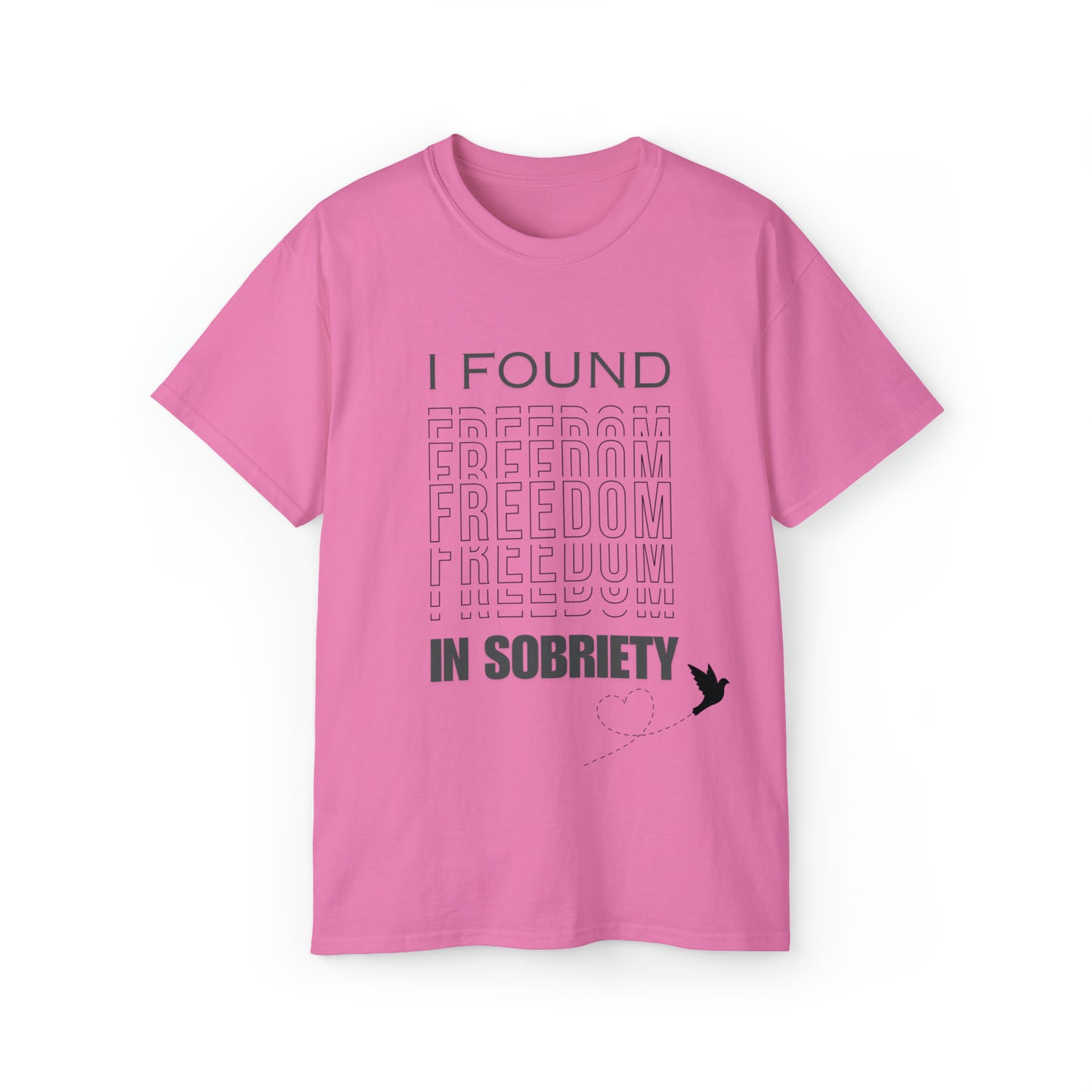 Freedom in Sobriety Unisex Ultra Cotton Tee