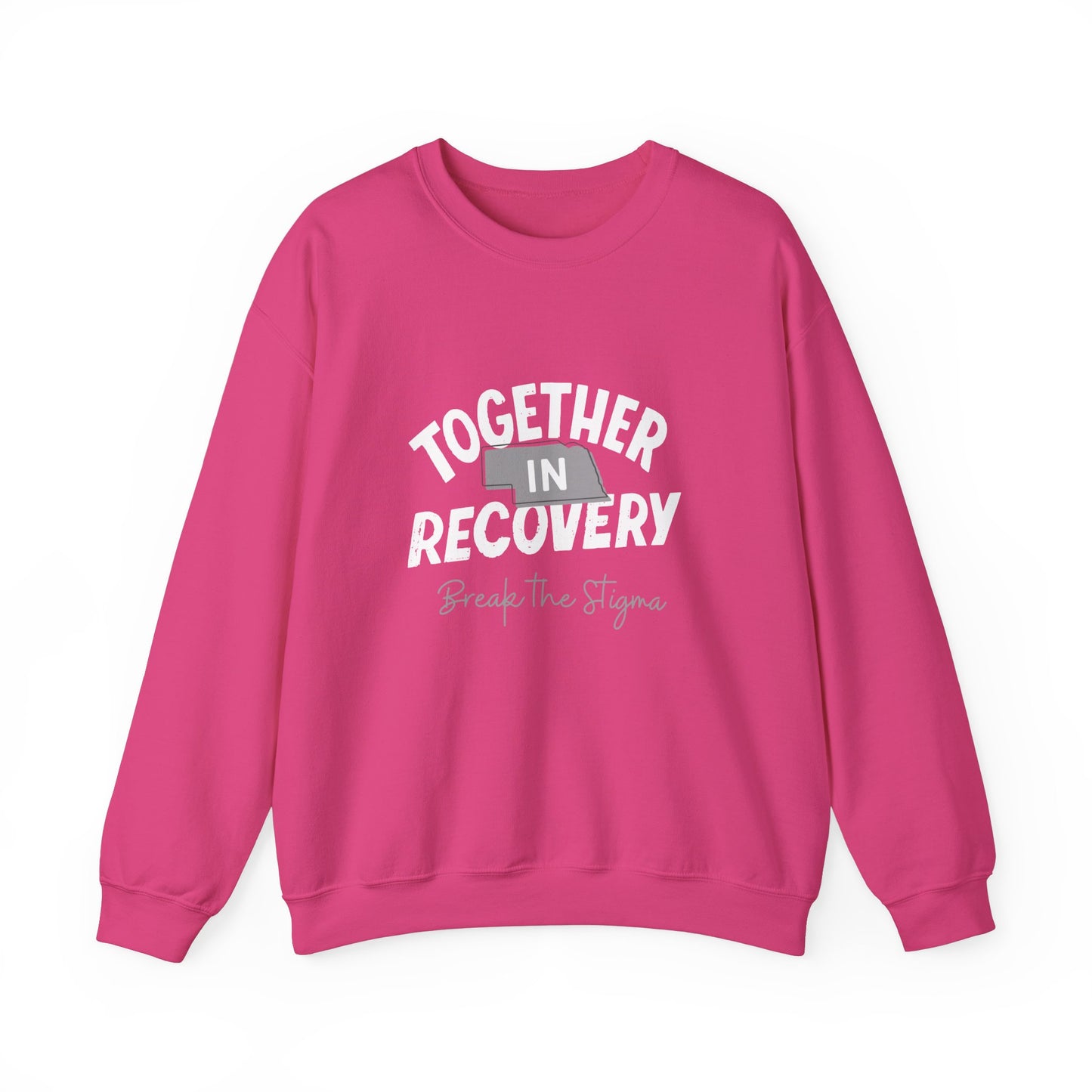 Together in Recovery (Nebraska) Unisex Heavy Blend™ Crewneck Sweatshirt