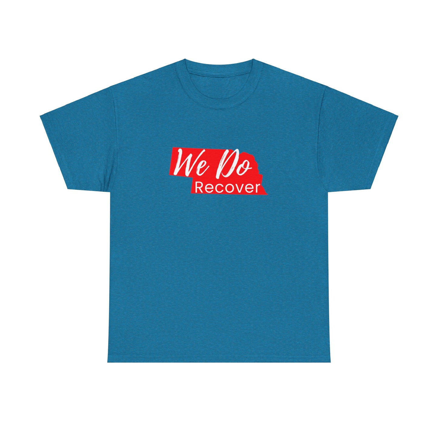 We Do Recover (Nebraska) Unisex Heavy Cotton Tee