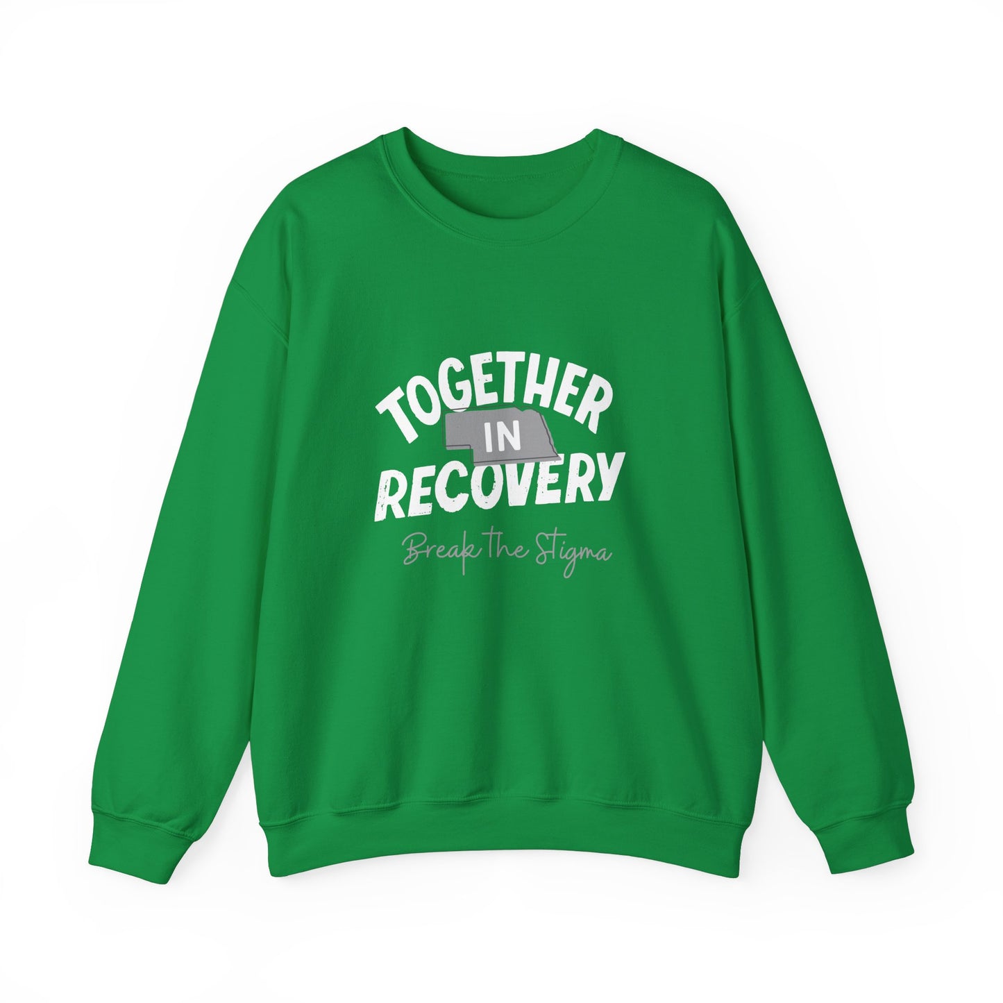 Together in Recovery (Nebraska) Unisex Heavy Blend™ Crewneck Sweatshirt