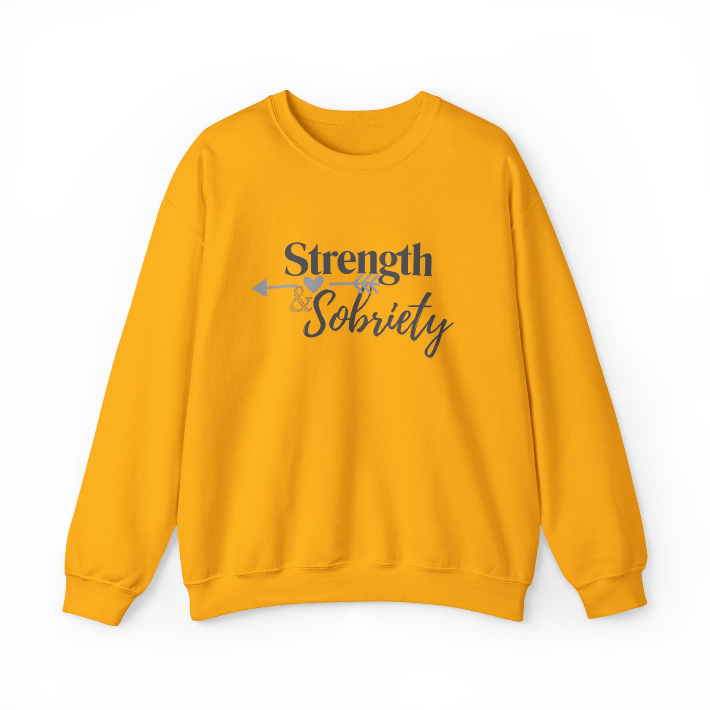 Strength & Sobriety Unisex Heavy Blend™ Crewneck Sweatshirt