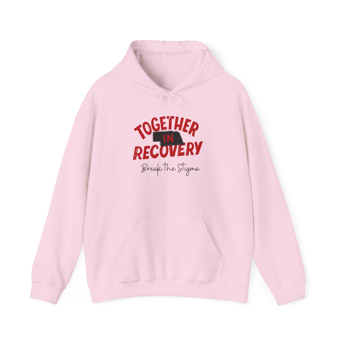 Together in Recovery (Nebraska) Unisex Heavy Blend™ Hooded Sweatshirt