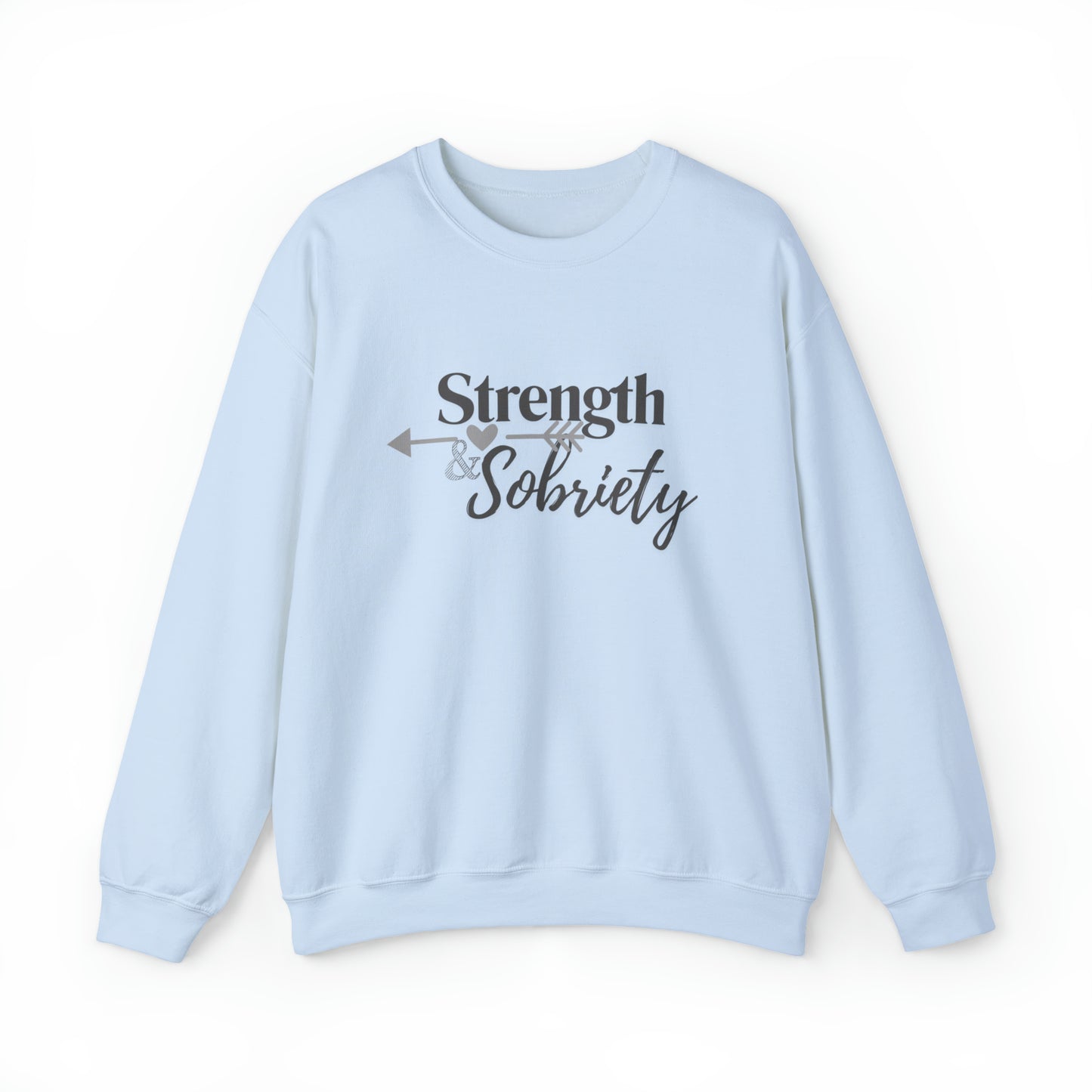 Strength & Sobriety Unisex Heavy Blend™ Crewneck Sweatshirt