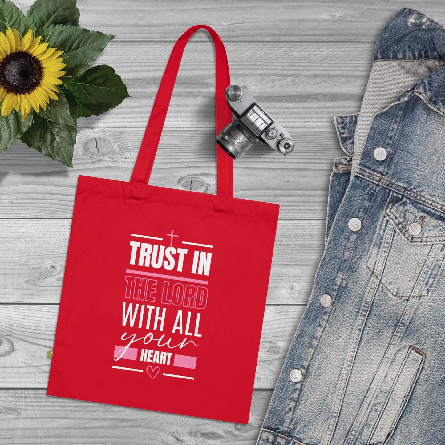 Faith & Trust Organic Cotton Tote Bag