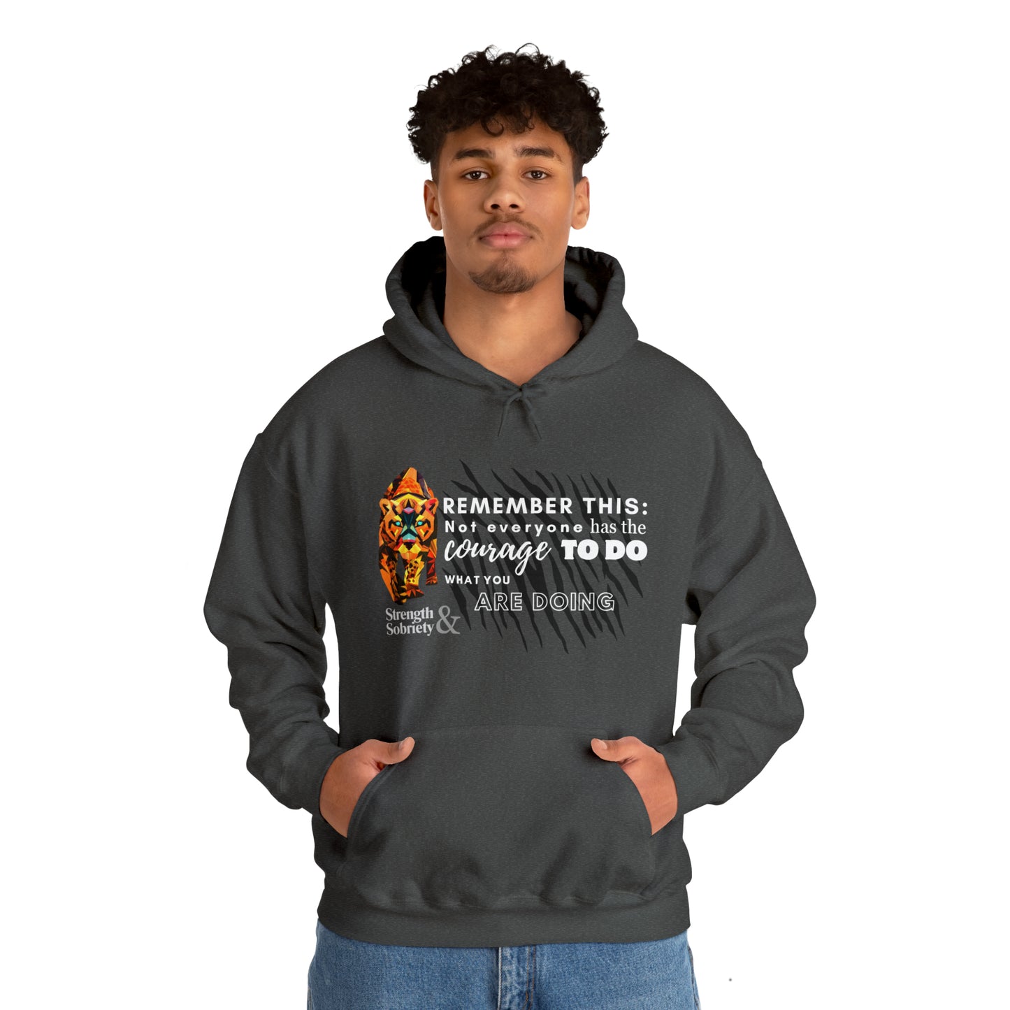 Remember This (Courage) Unisex Hooded Sweatshirt