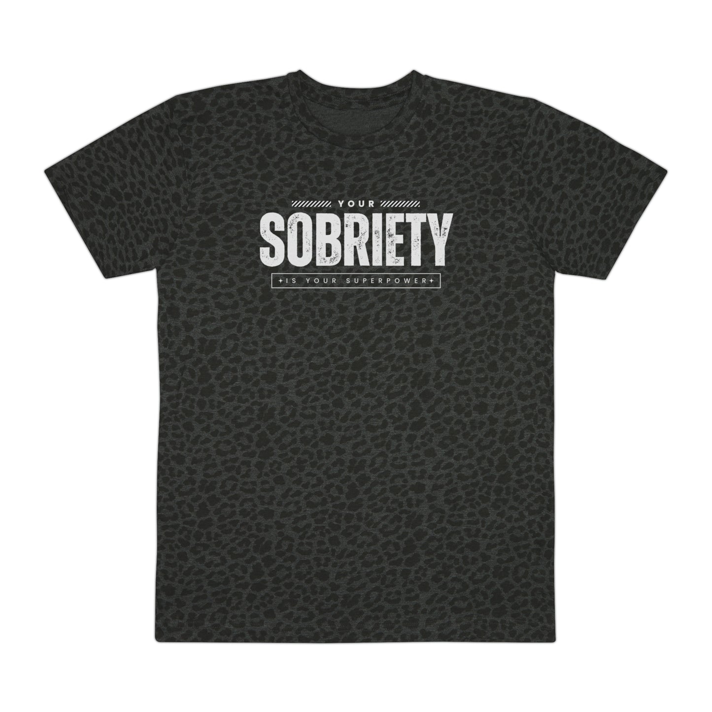 Sobriety Superpower Jersey Tee