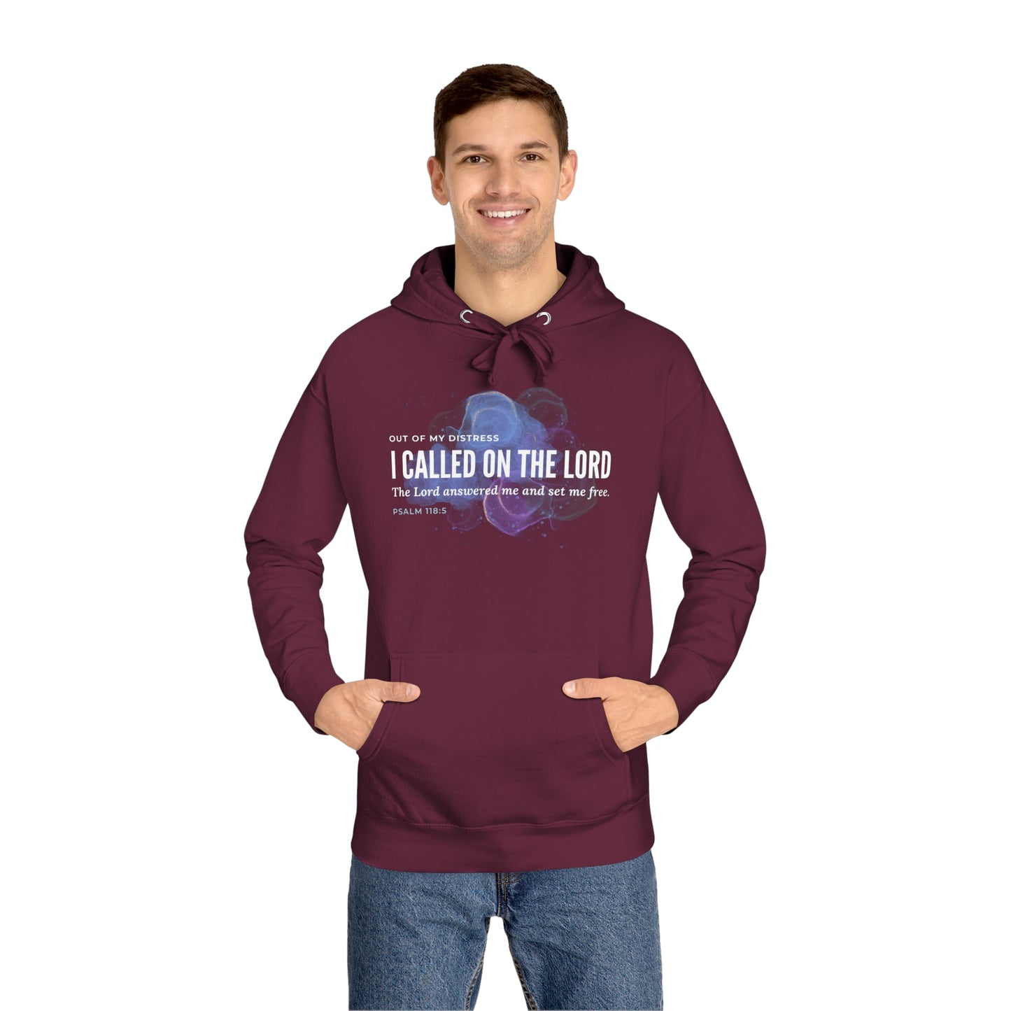 I Called On The Lord Unisex Fleece Hoodie