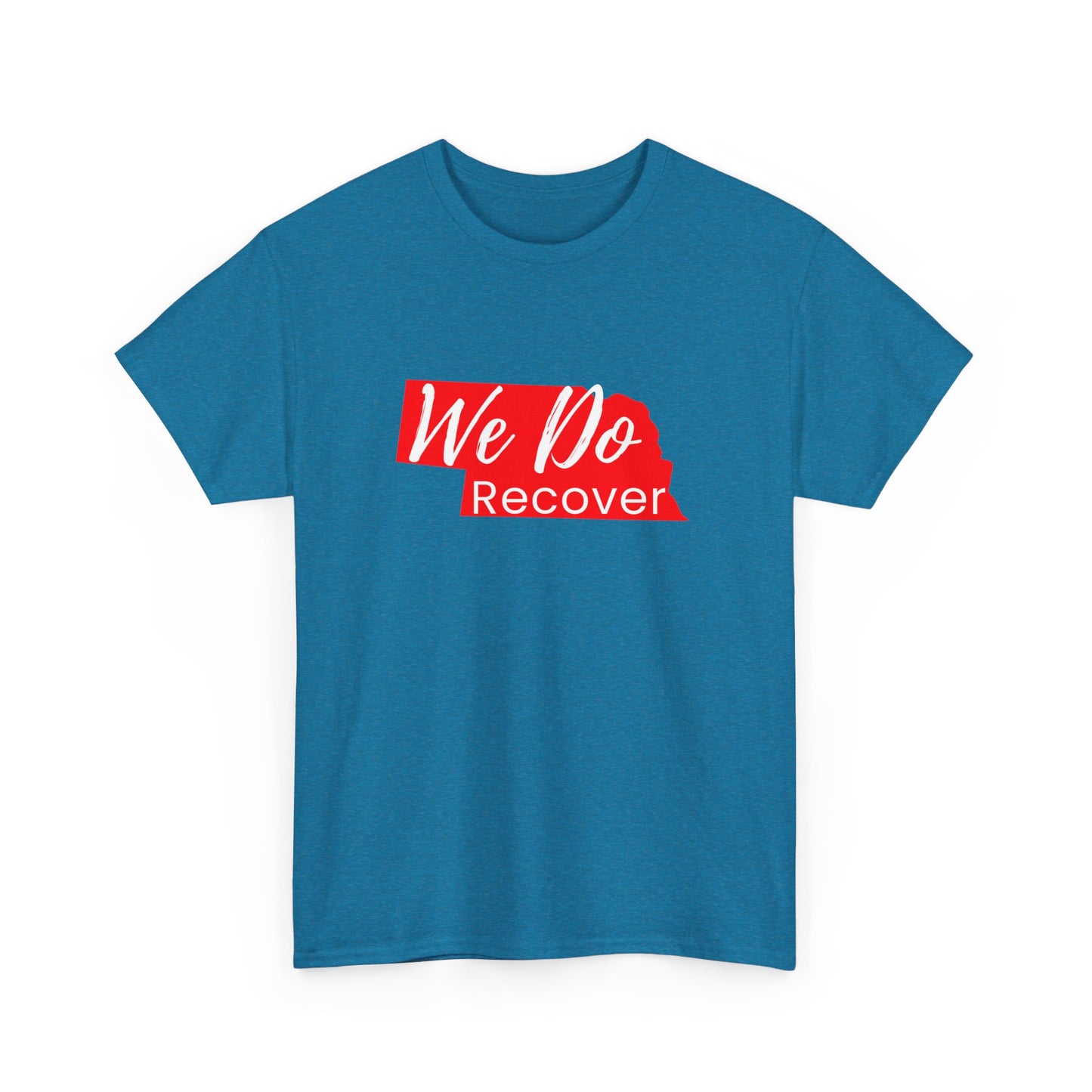 We Do Recover (Nebraska) Unisex Heavy Cotton Tee