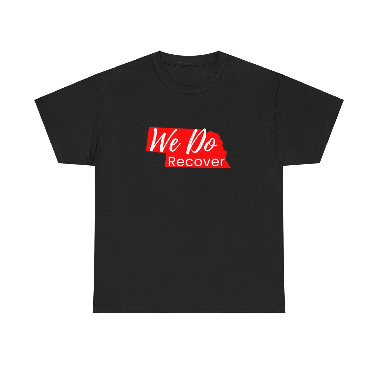 We Do Recover (Nebraska) Unisex Heavy Cotton Tee