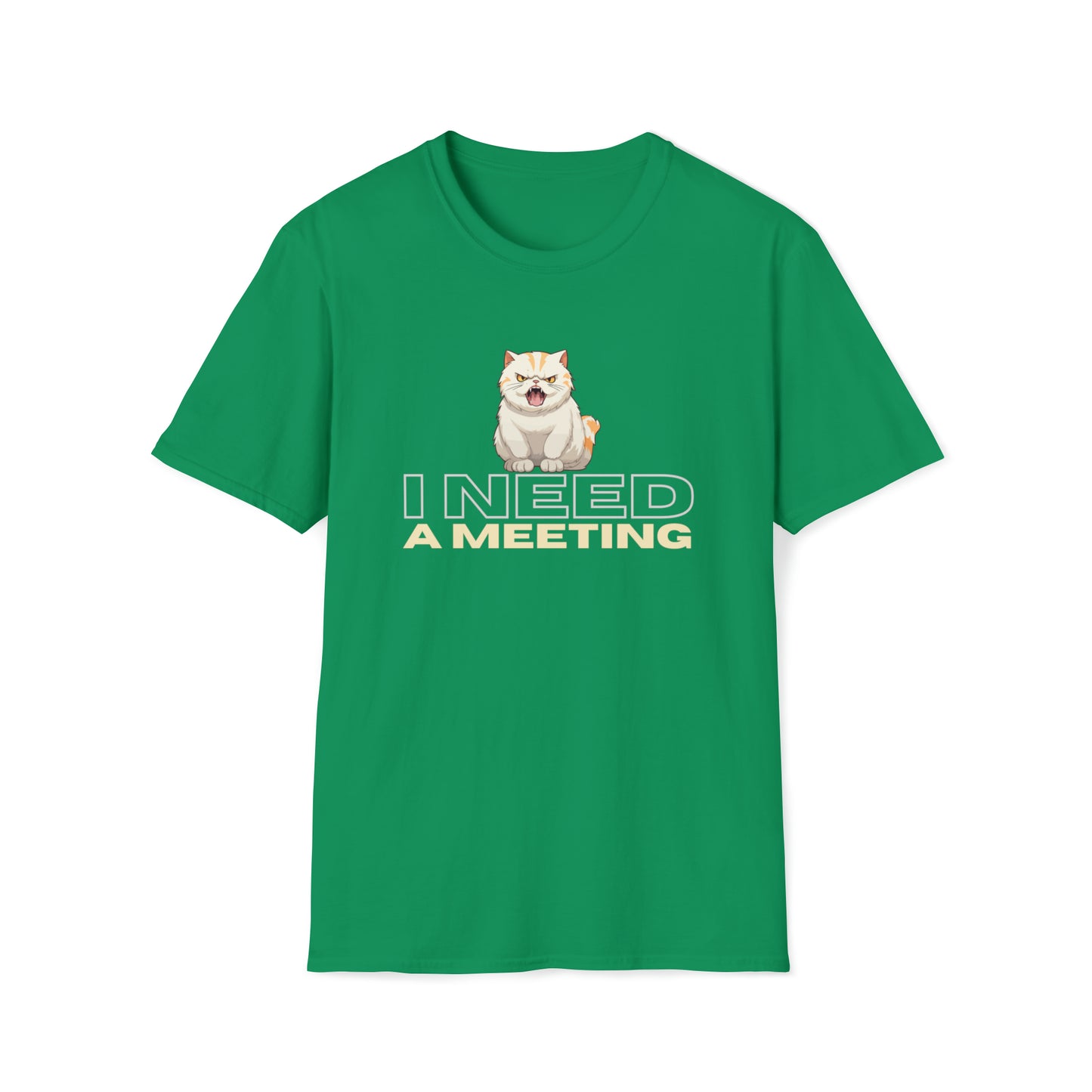 I Need a Meeting Unisex Softstyle T-Shirt