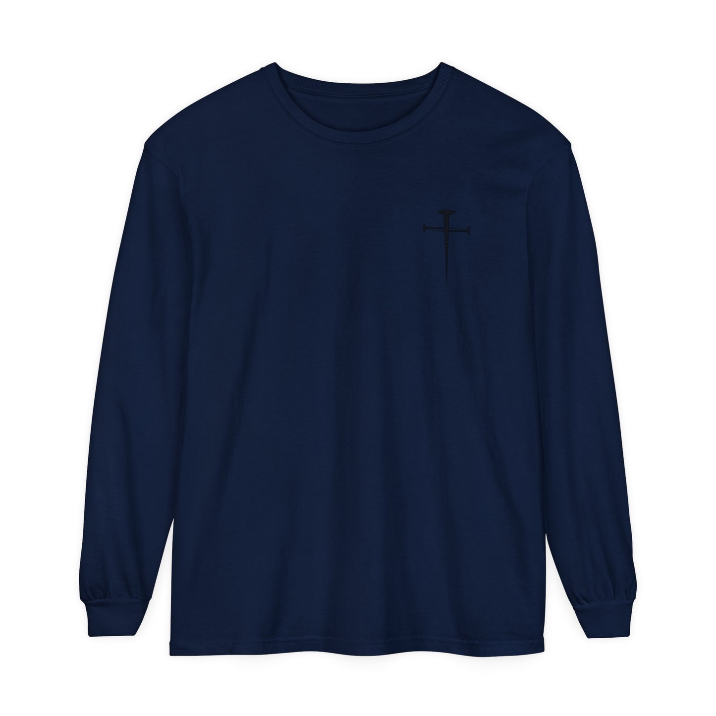 Philippians 4:13 Unisex Garment-dyed Long Sleeve T-Shirt