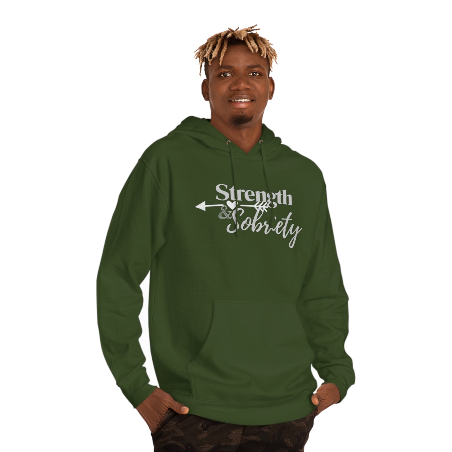 Strength & Sobriety Unisex Hooded Sweatshirt