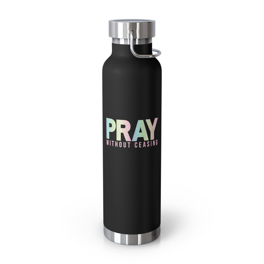 PRAY Copper Vacuum Insulated Bottle, 22oz