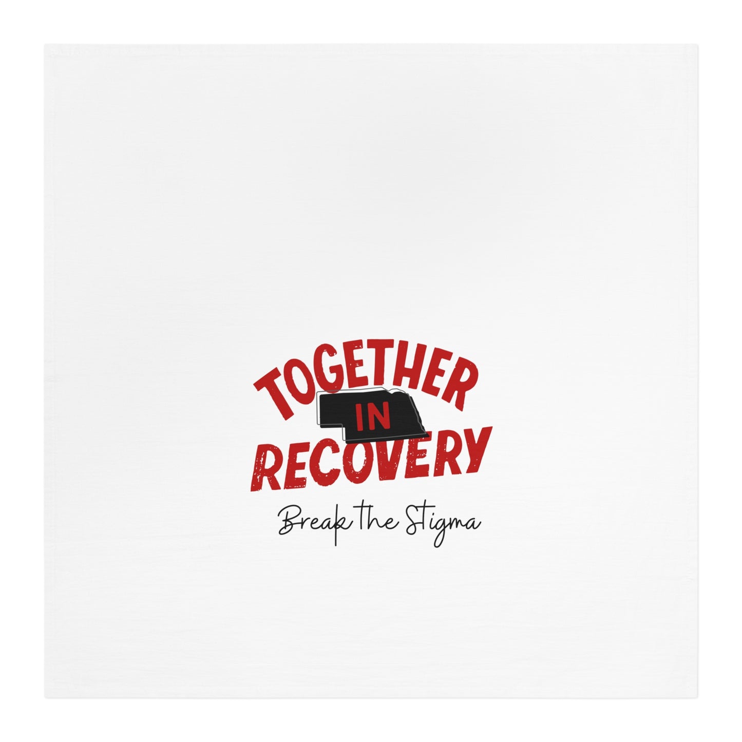 Together in Recovery (Nebraska) Tea Towel