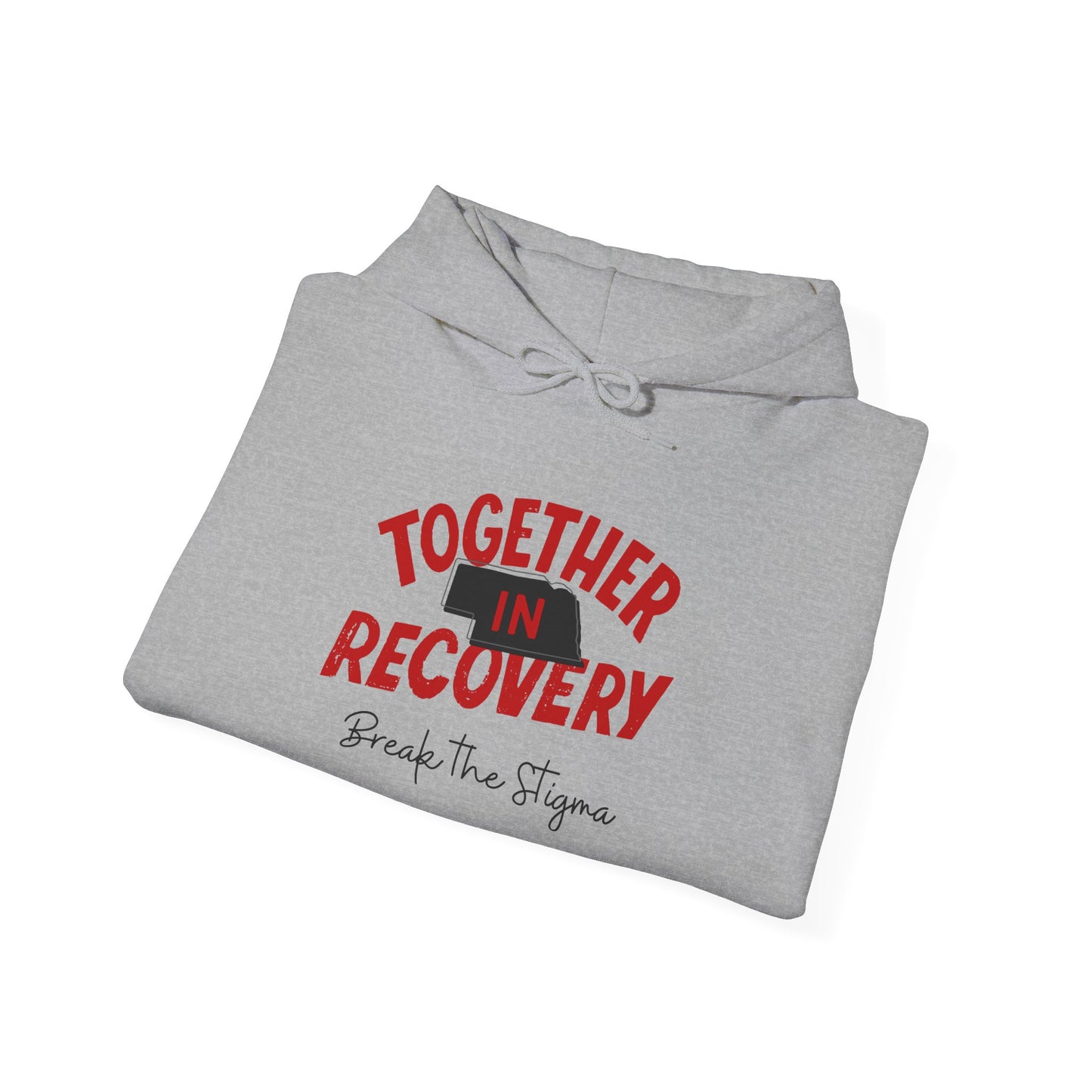 Together in Recovery (Nebraska) Unisex Heavy Blend™ Hooded Sweatshirt