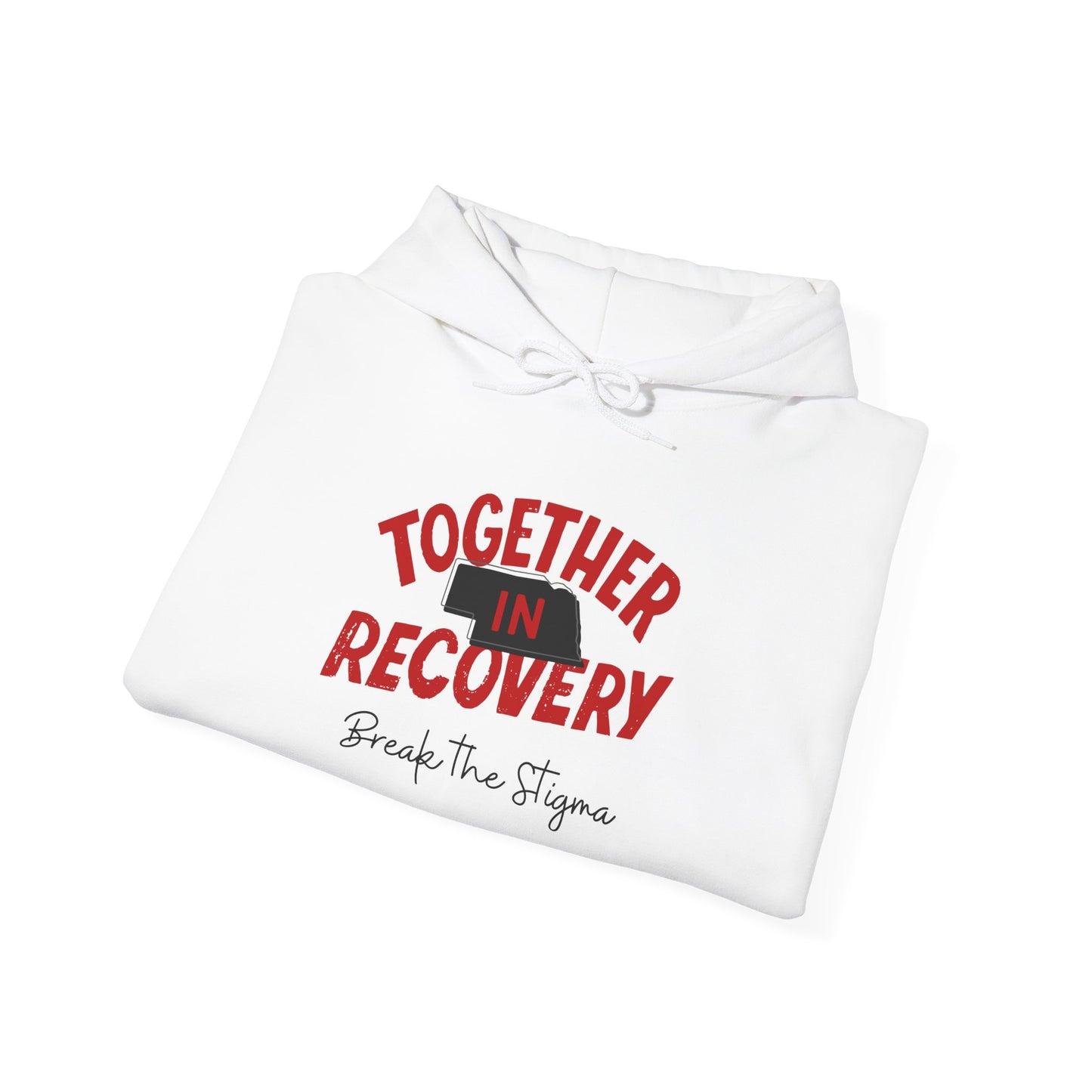 Together in Recovery (Nebraska) Unisex Heavy Blend™ Hooded Sweatshirt